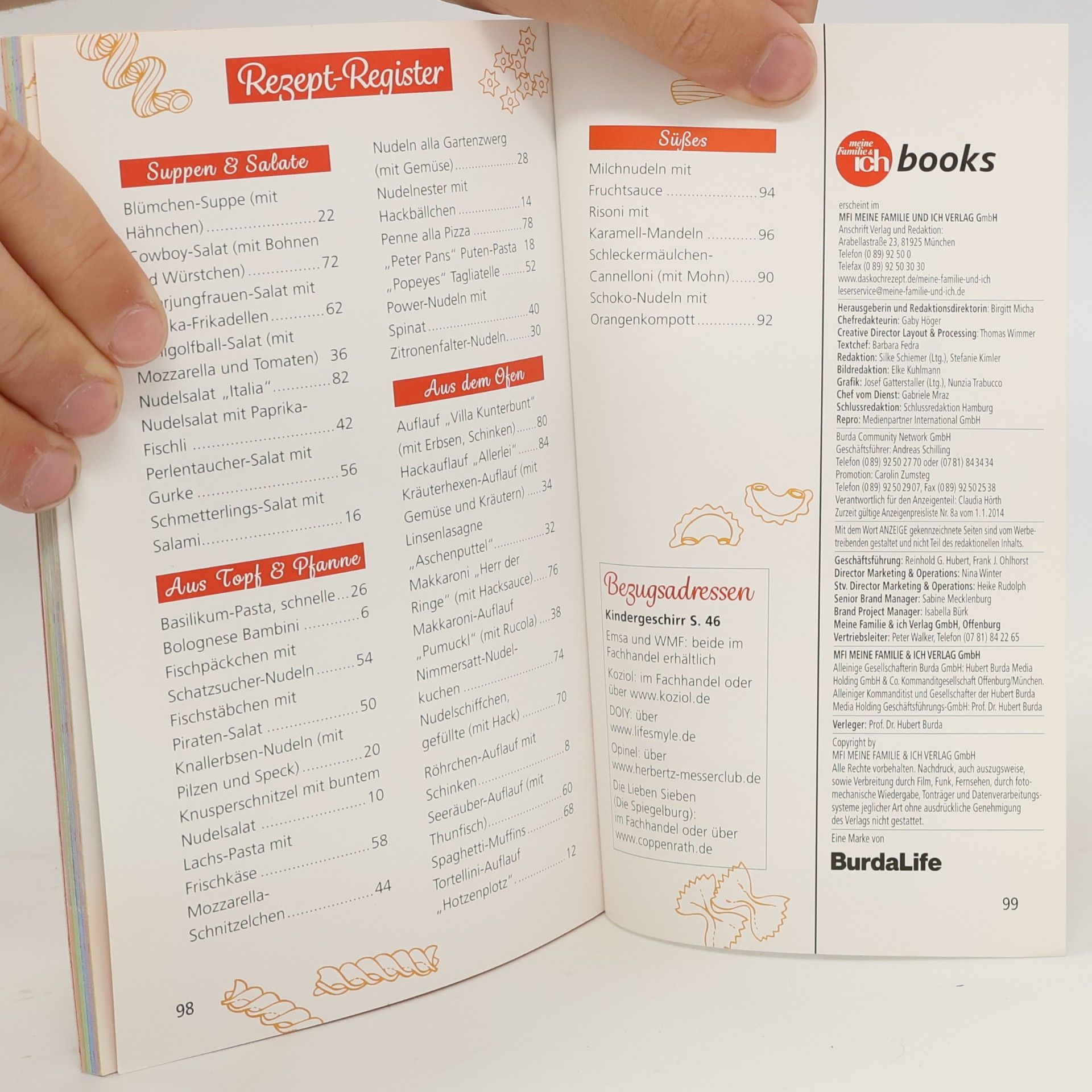 Autorenkollektiv Mein Kind & ich. Pasta Bambini