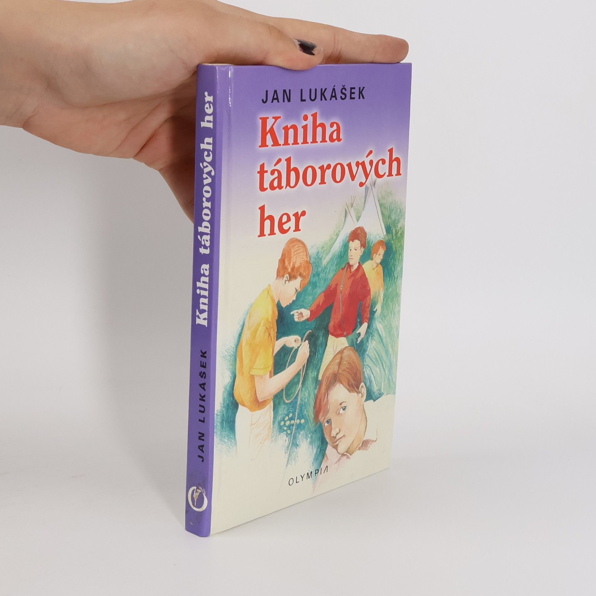 Jan Lukášek Kniha táborových her