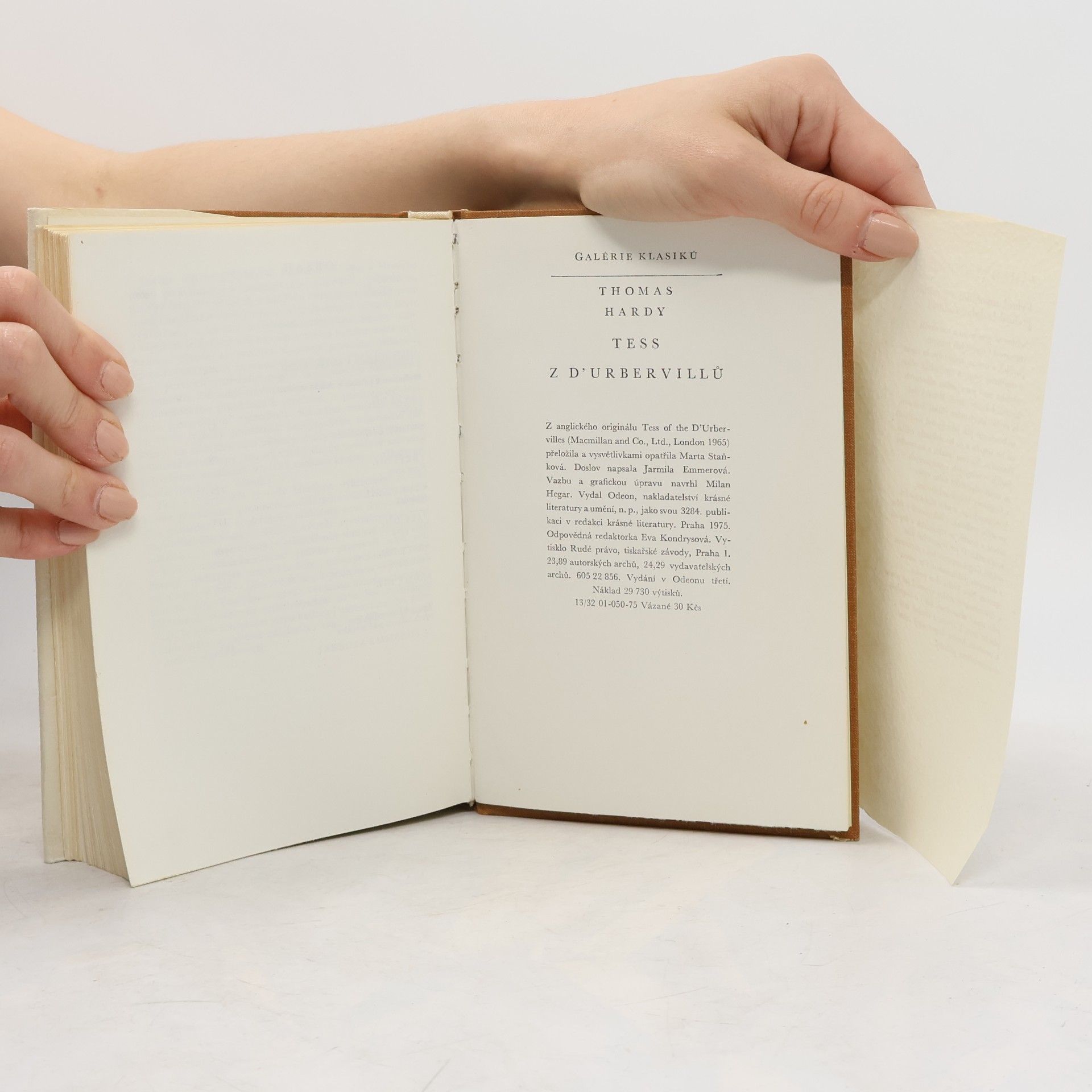 Thomas Hardy Tess z d'Urbervillů