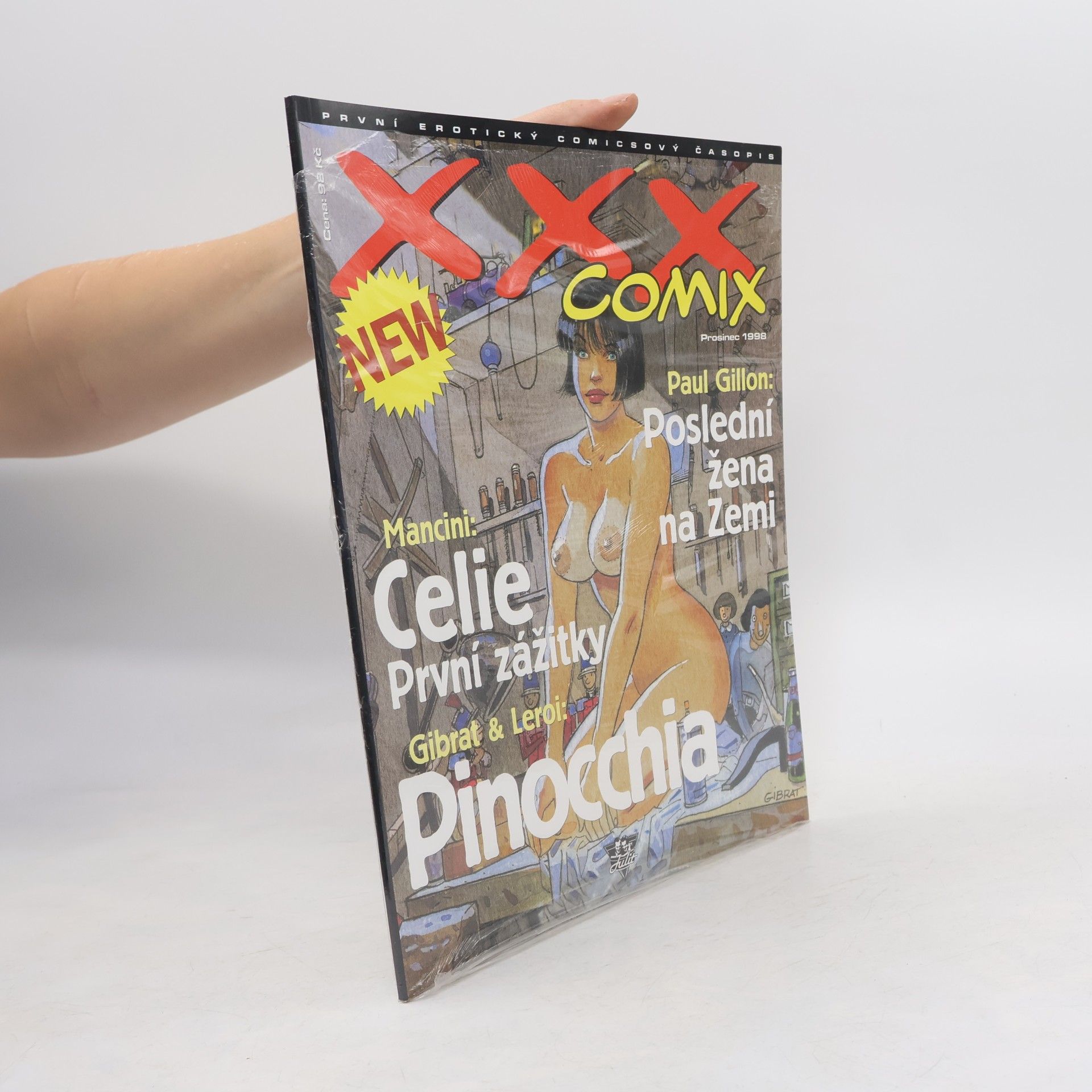 Collectif d'auteurs Speciál XXX comix: Celie - první zážitky; Poslední žena na Zemi; Pinocchia