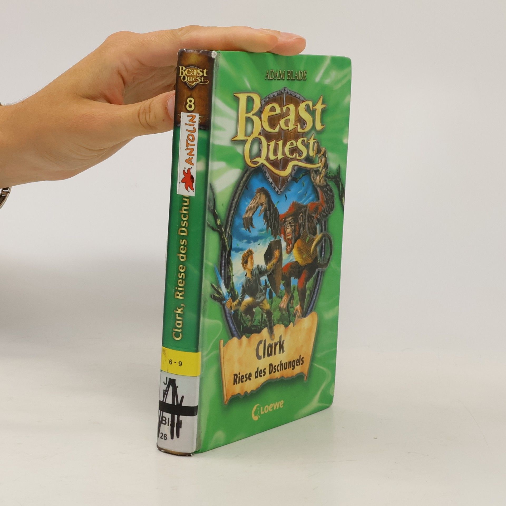 Adam Blade Beast Quest 8. Clark, Riese des Dschungels