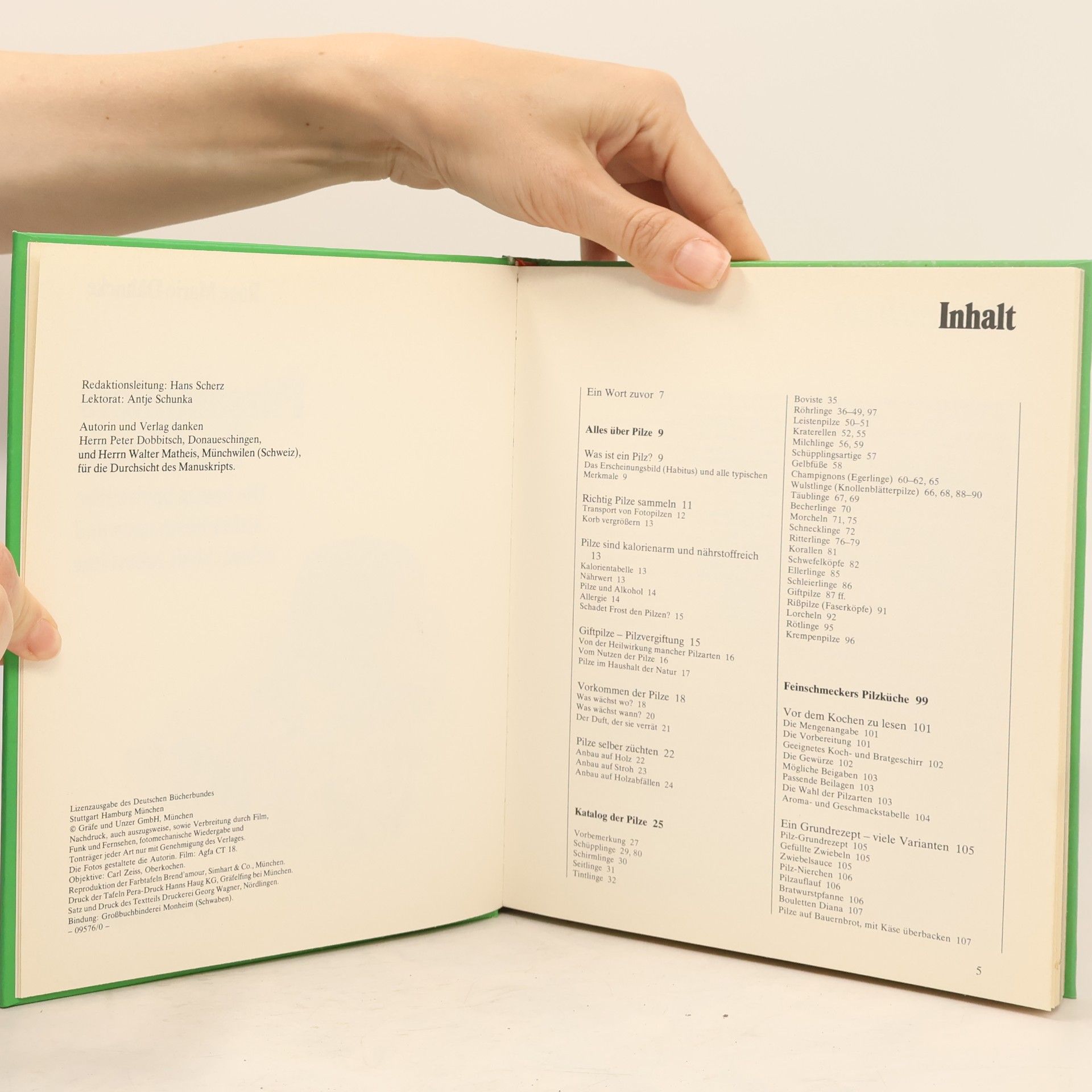 Rose Marie Dähncke Pilzsammlers Kochbuch