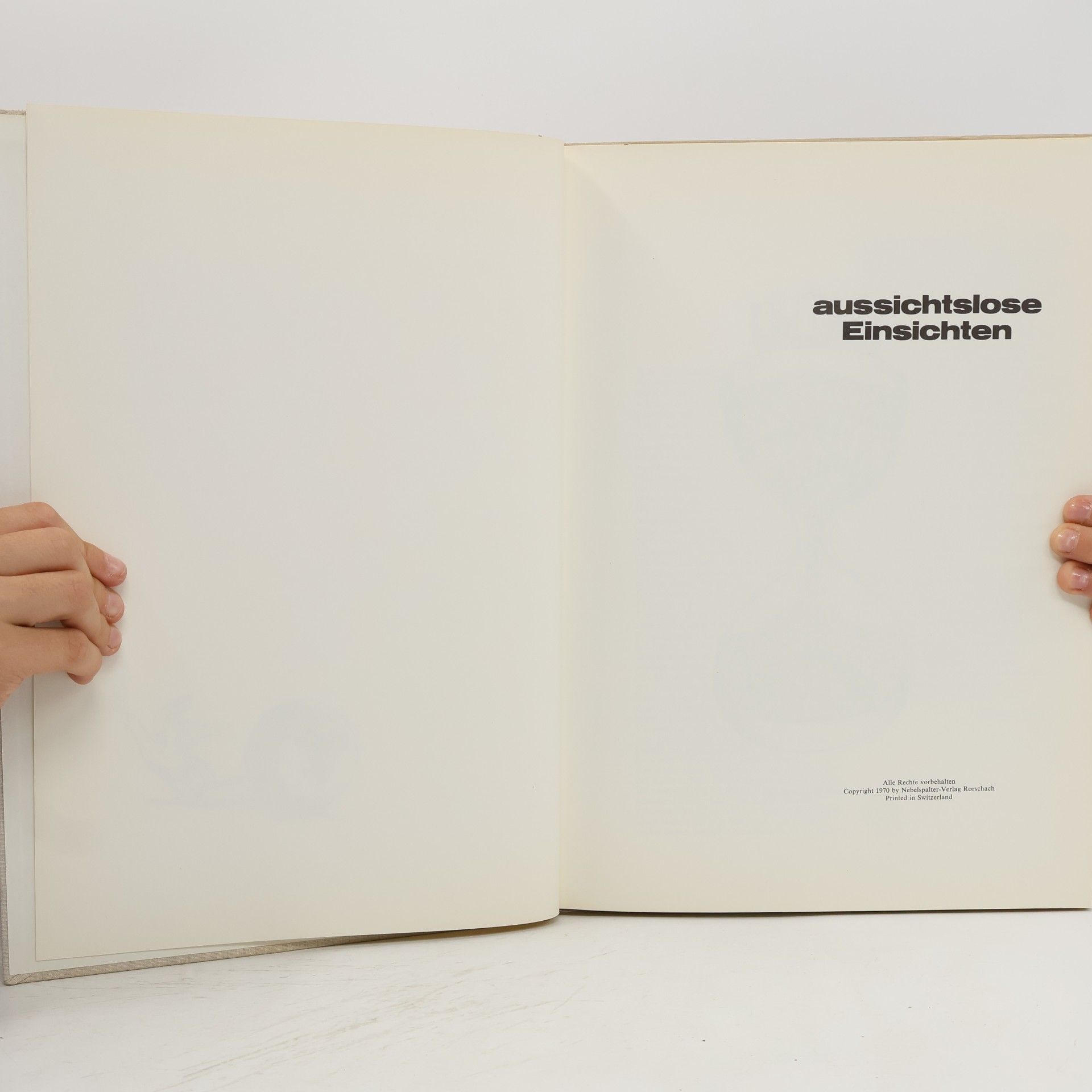 Horst Haitzinger Aussichtslose Einsichten