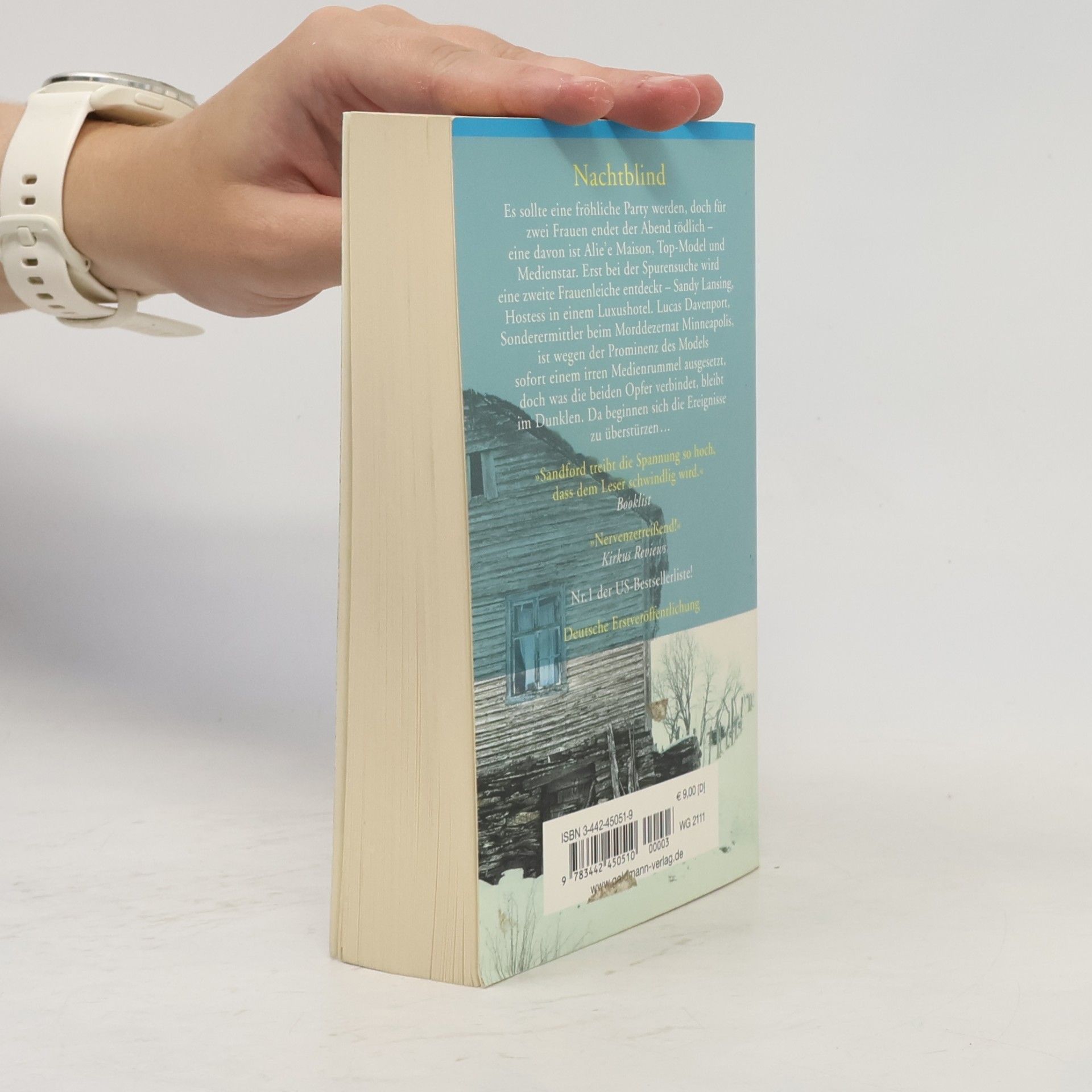 John Sandford Nachtblind - Roman