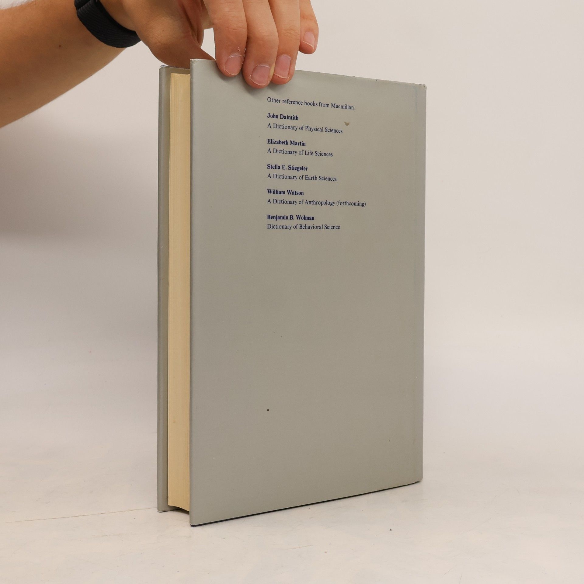 Michael Allaby A Dictionary of the Environment