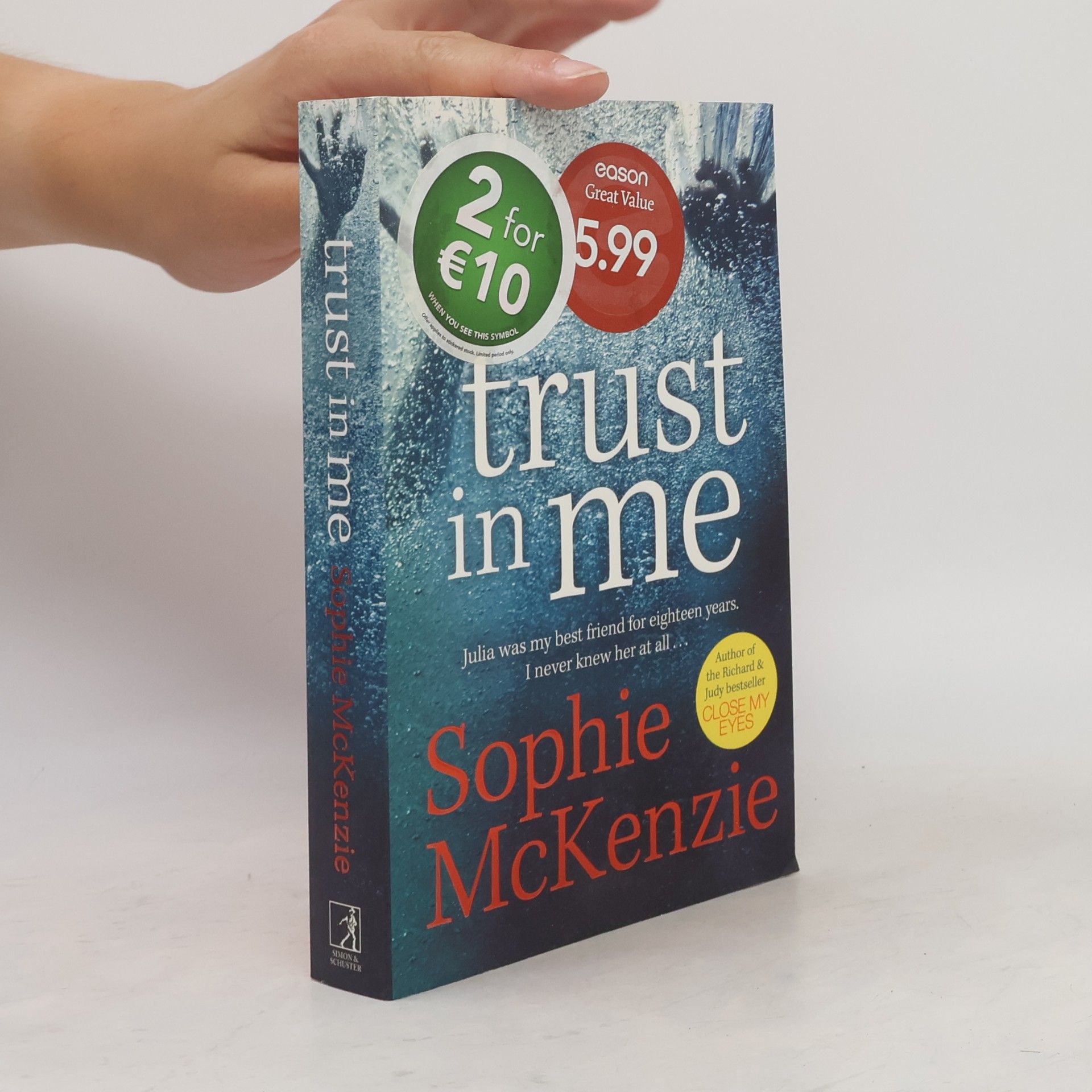 Sophie McKenzie Trust in Me. Du musst mir vertrauen, englische Ausgabe
