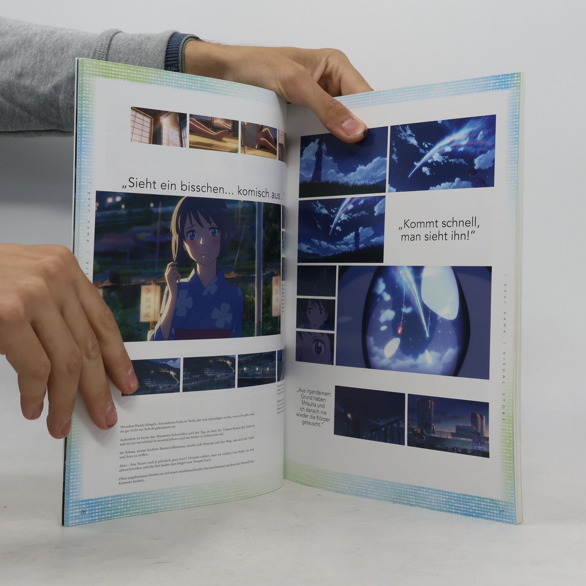 Makoto Shinkai Your Name - official visual guide