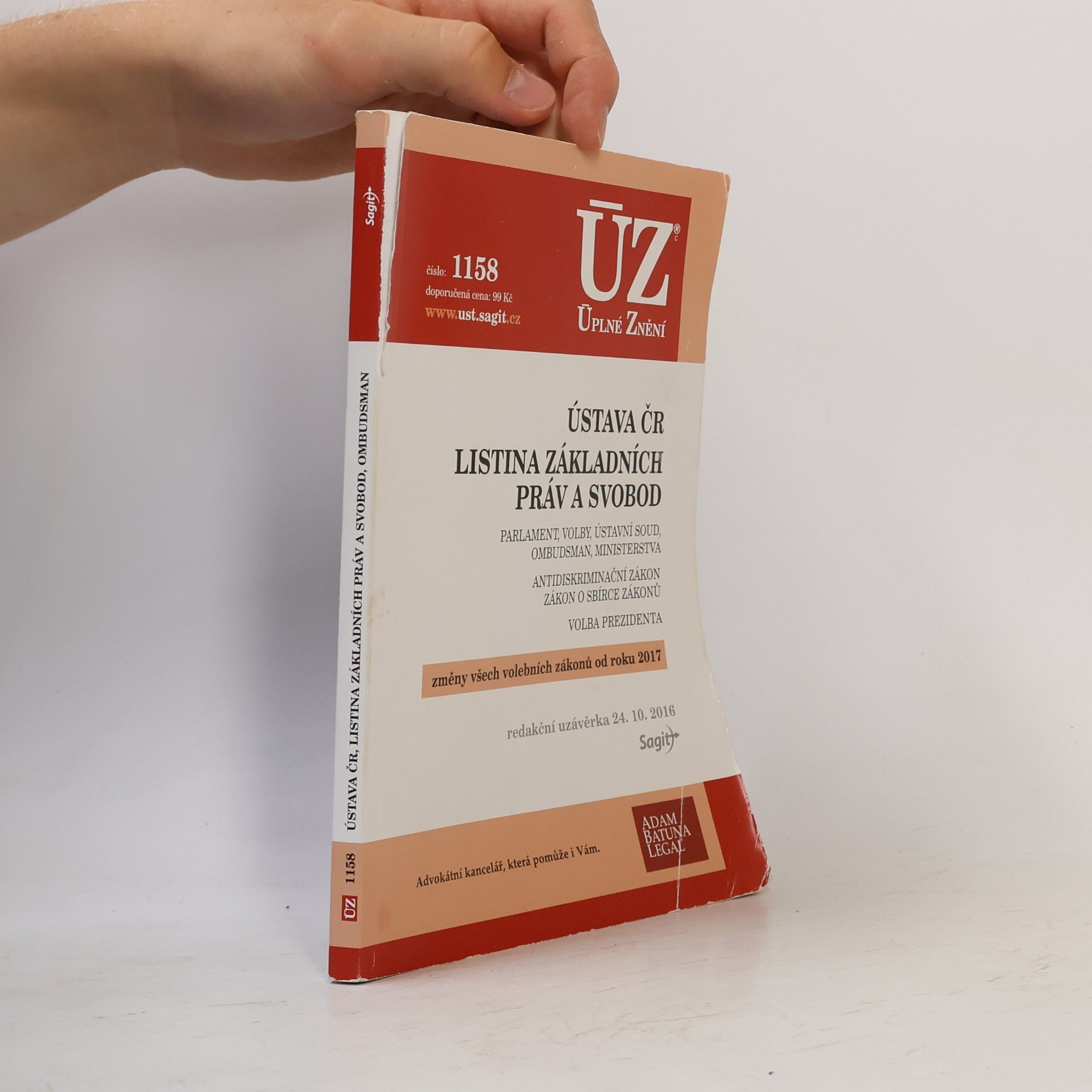 Autorenkollektiv Ústava ČR ; Listina základních práv a svobod