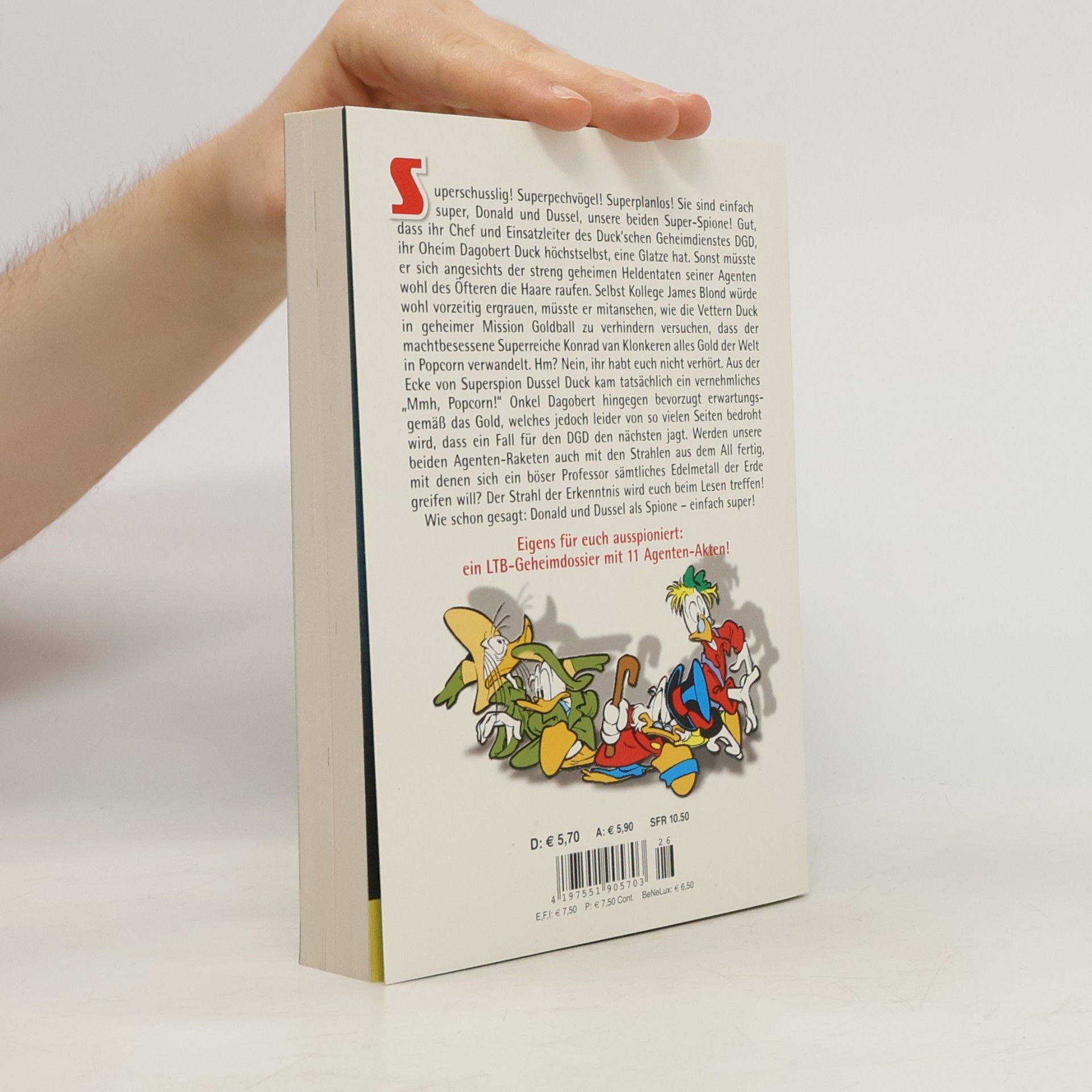 Walt Disney Lustiges Taschenbuch. Enten-Edition 26. Super-Spione!