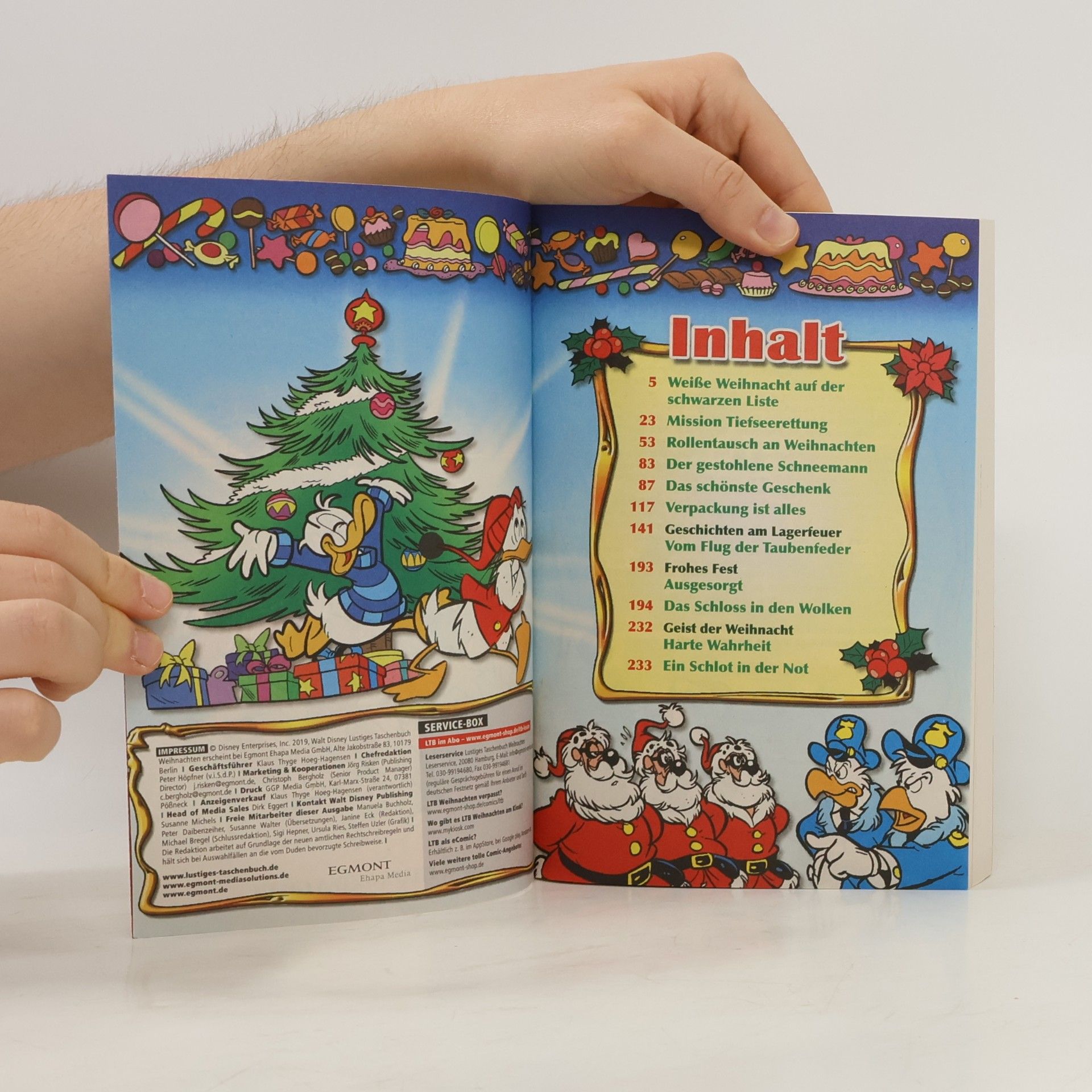 Walt Disney Lustiges Taschenbuch Weihnachten 25