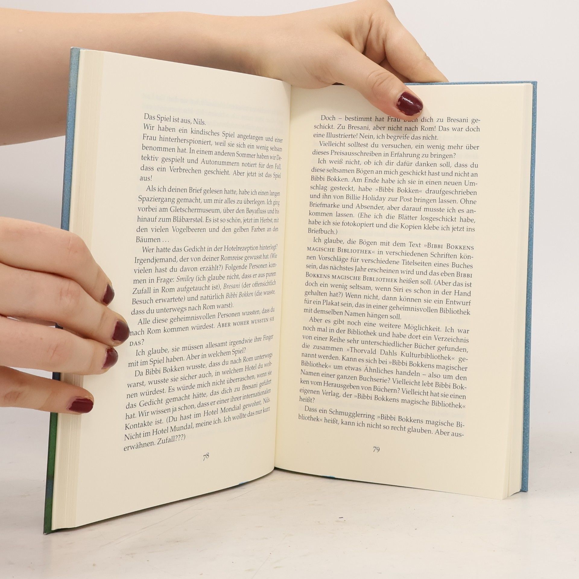 Jostein Gaarder Bibbi Bokkens magische Bibliothek