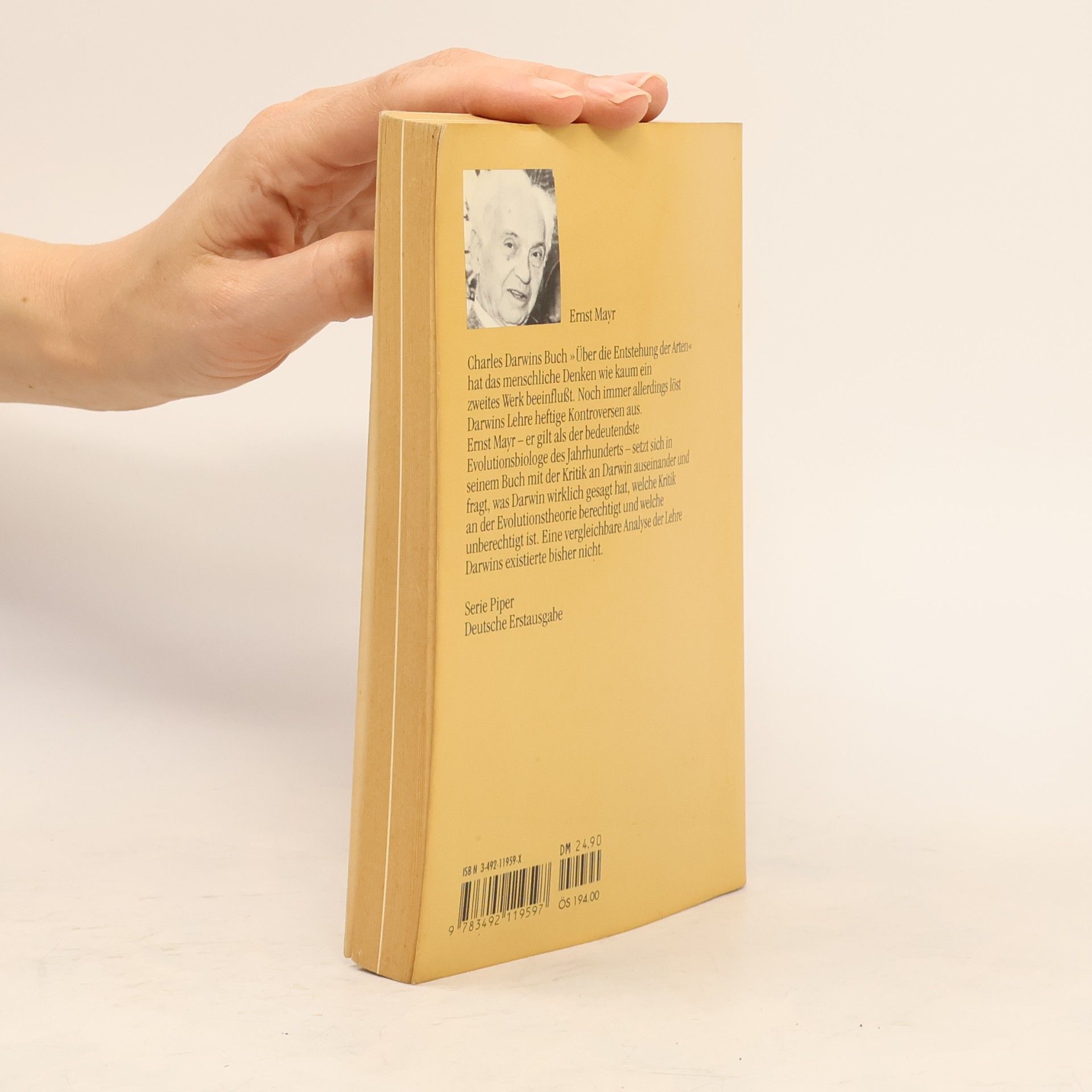 Ernst Mayr ... und Darwin hat doch recht