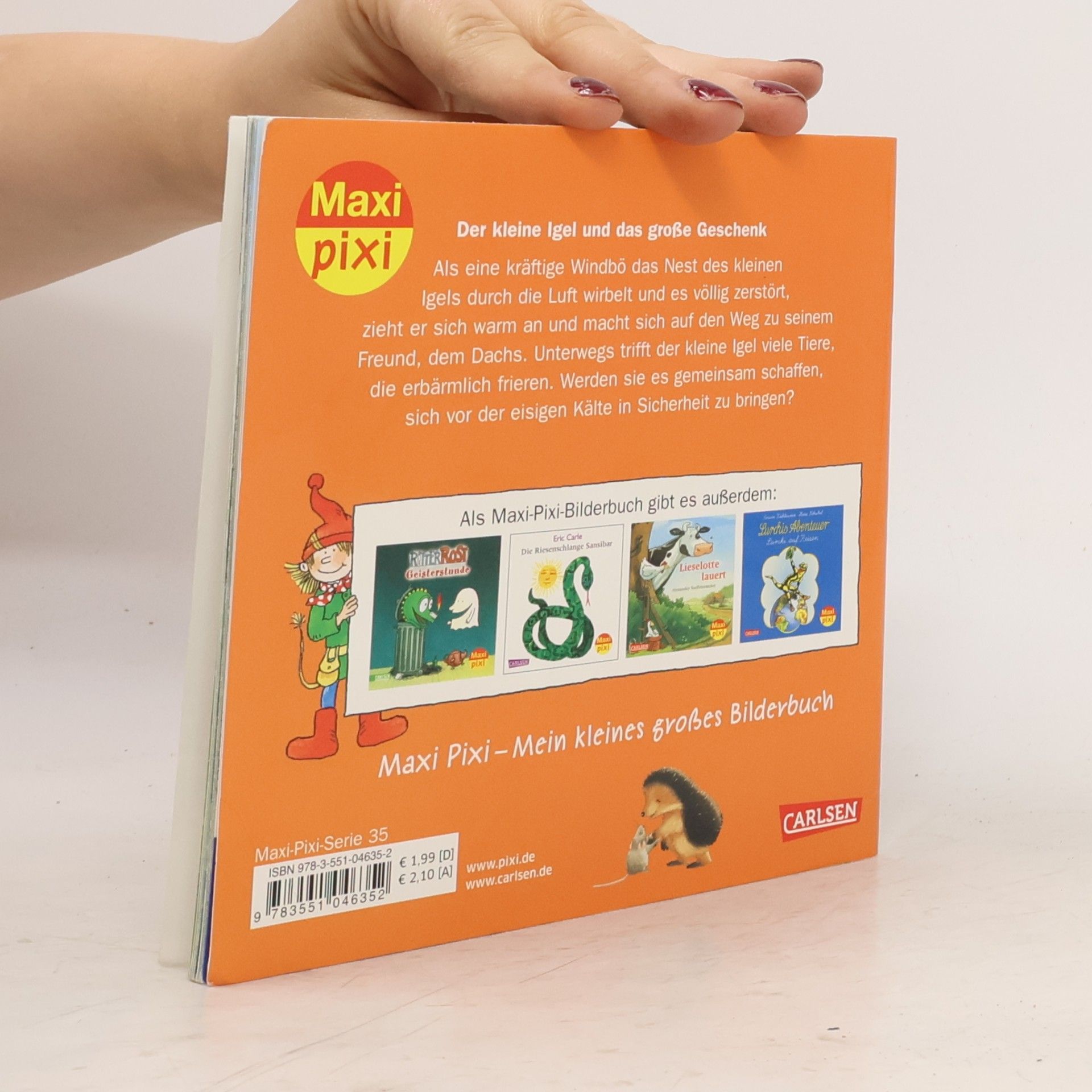 Christina M. Butler Der kleine Igel und das große Geschenk