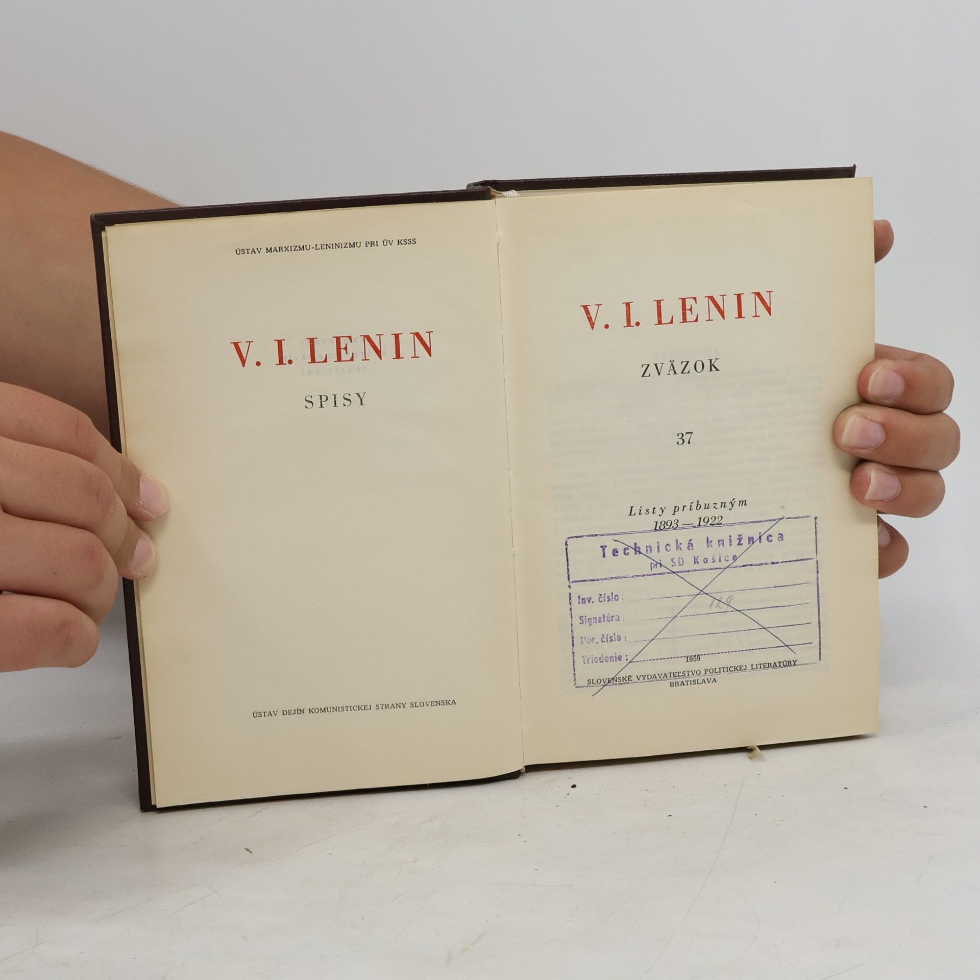 Vladimir Lenin Spisy 37