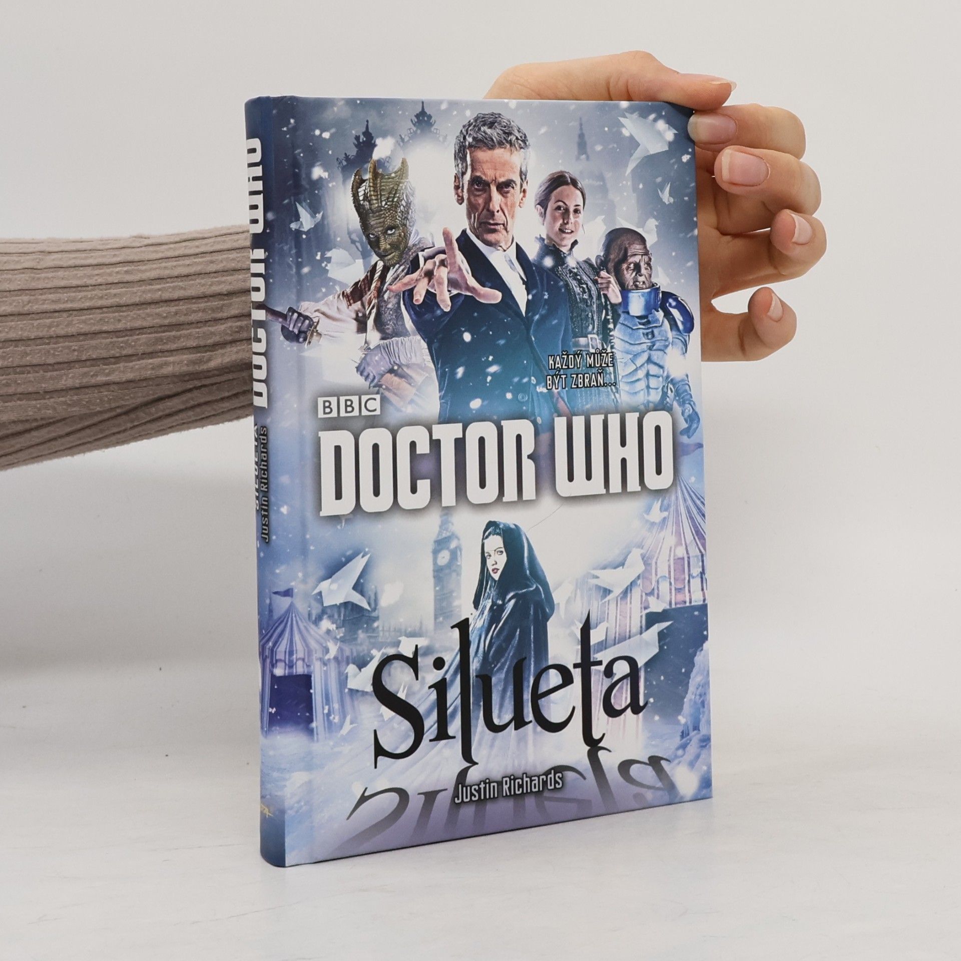 Justin Richards Doctor Who. Silueta