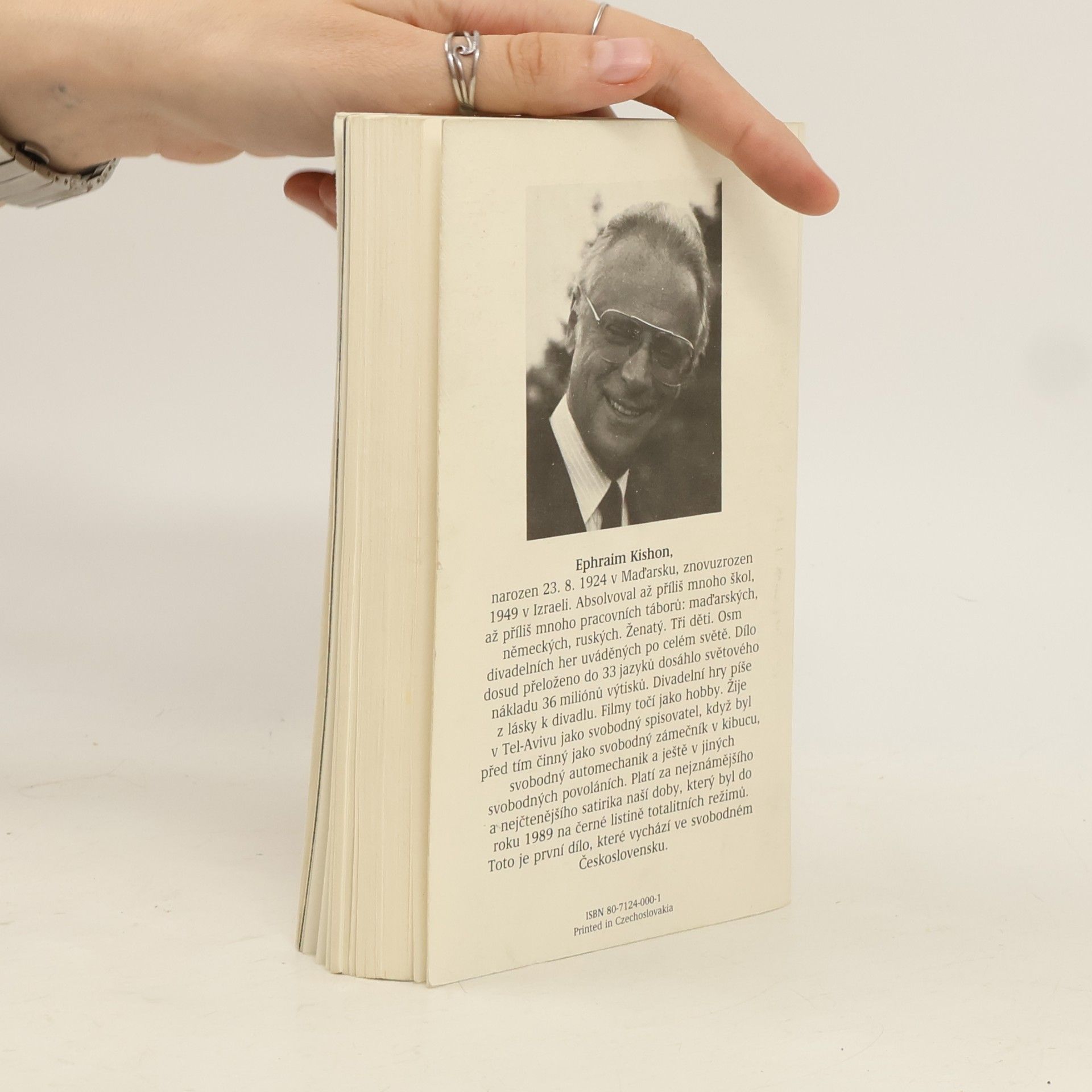 Ephraim Kishon Inkognito v Praze