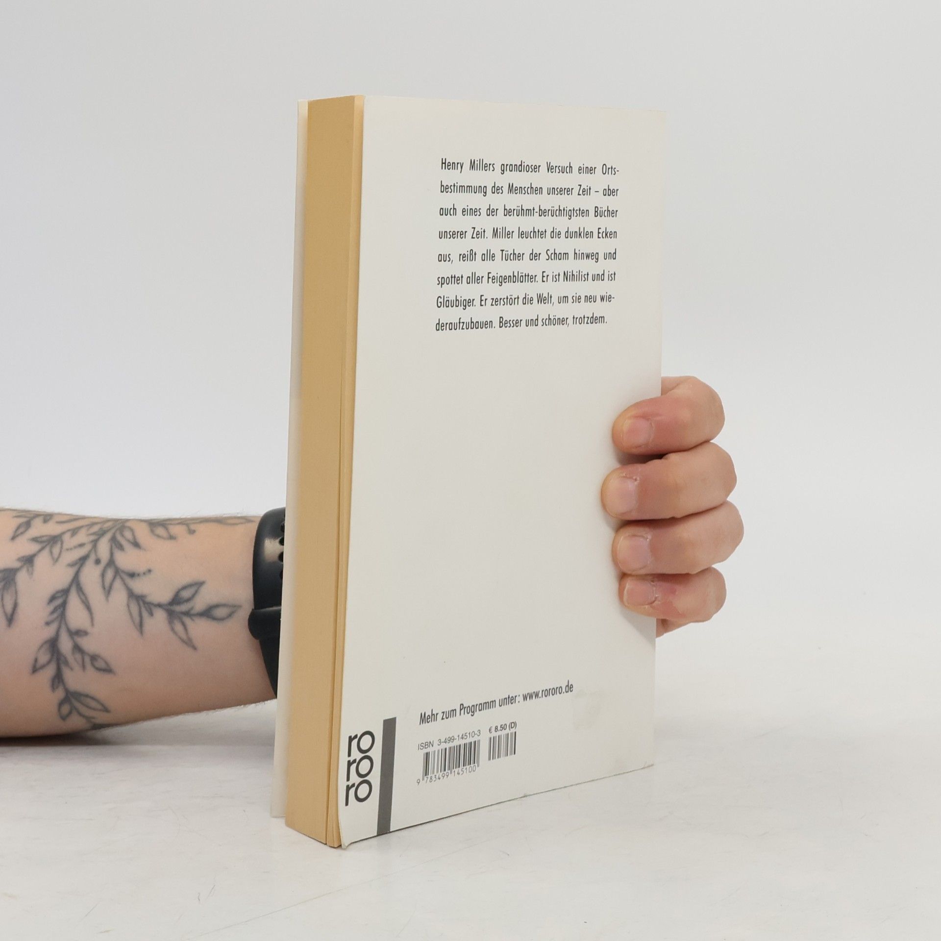 Henry Miller Wendekreis des Steinbocks