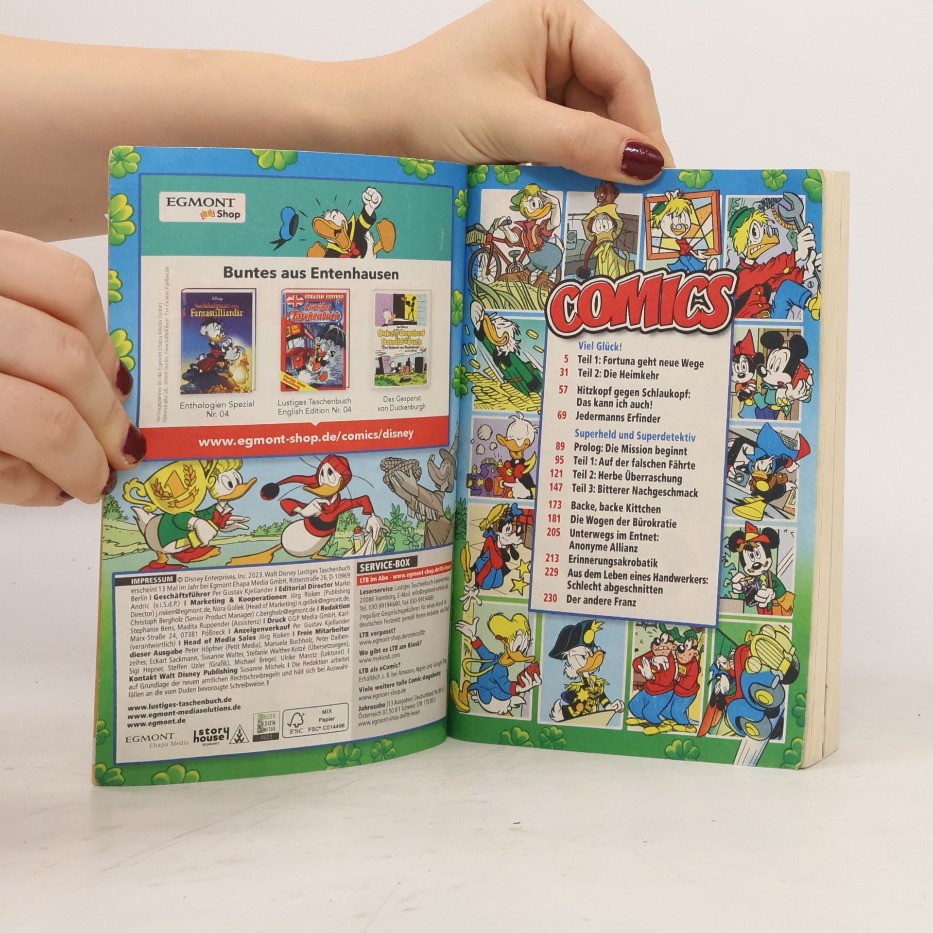 Walt Disney Lustiges Taschenbuch 567