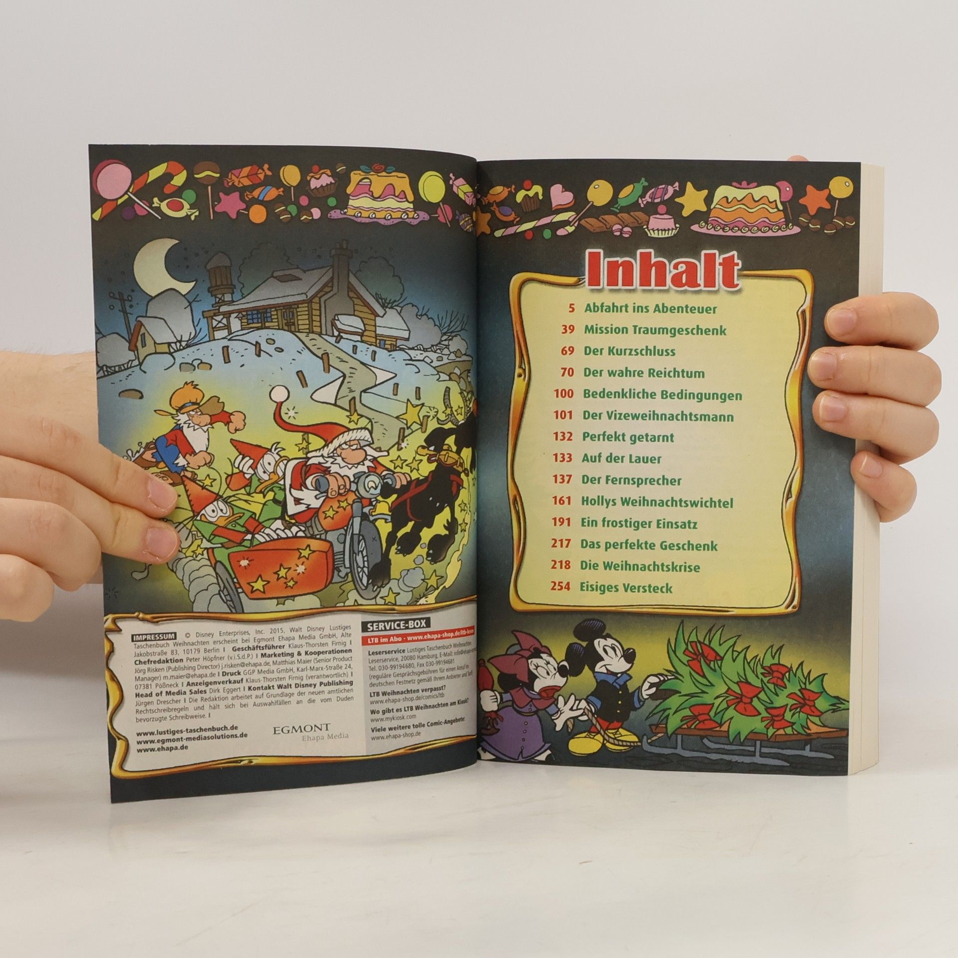 Walt Disney Lustiges Taschenbuch Weihnachten 21. Frohes Fest in Entenhausen