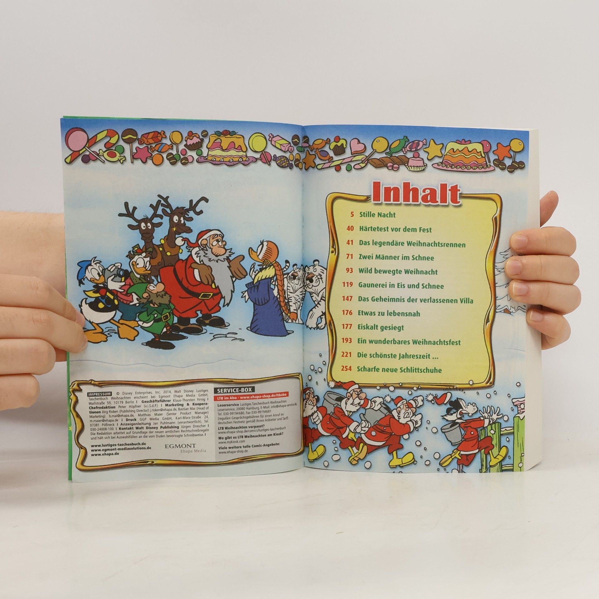 Walt Disney Weinachten Lustiges Taschenbuch Nr. 20