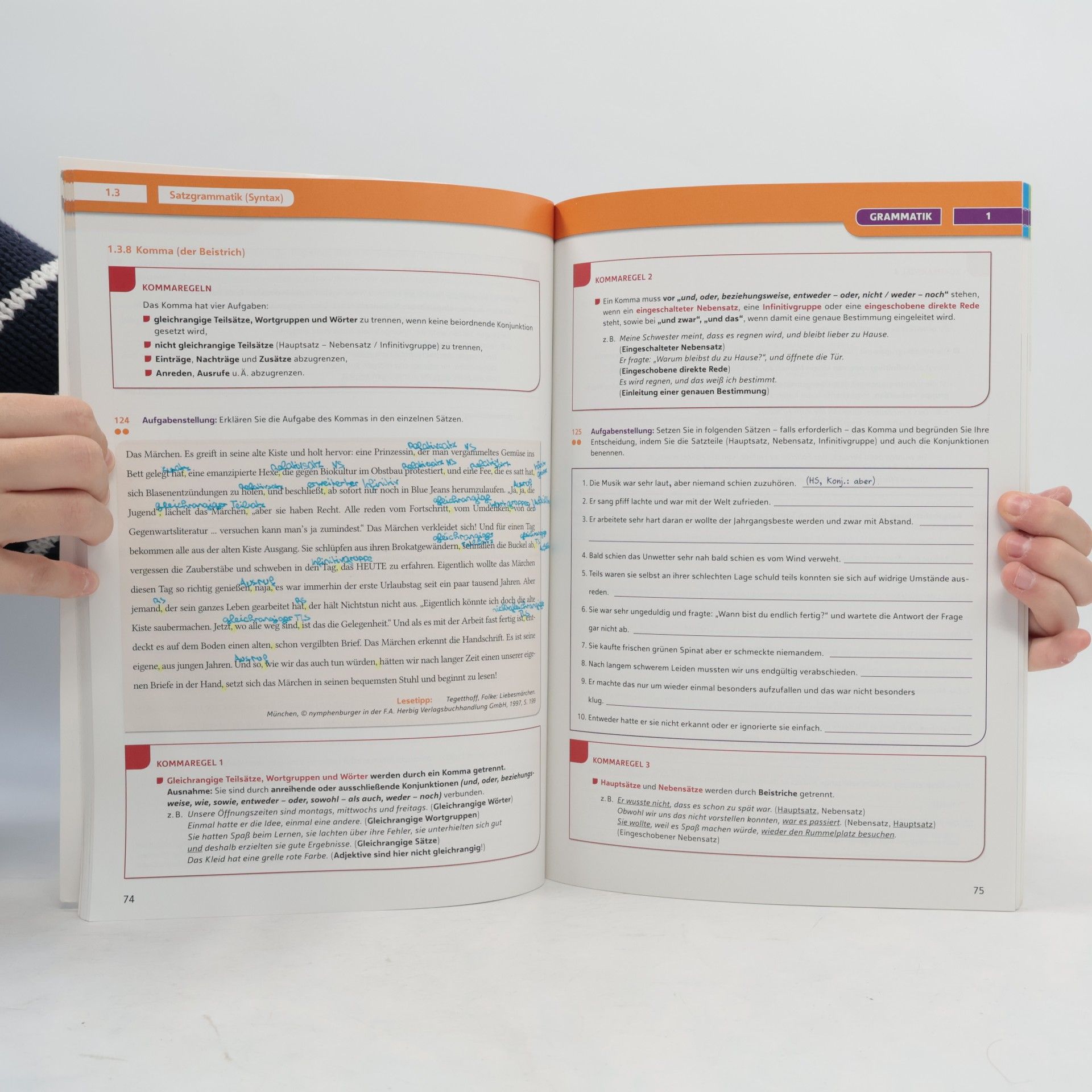 Collectif d'auteurs Das Deutschbuch/ Übungsband 1/2