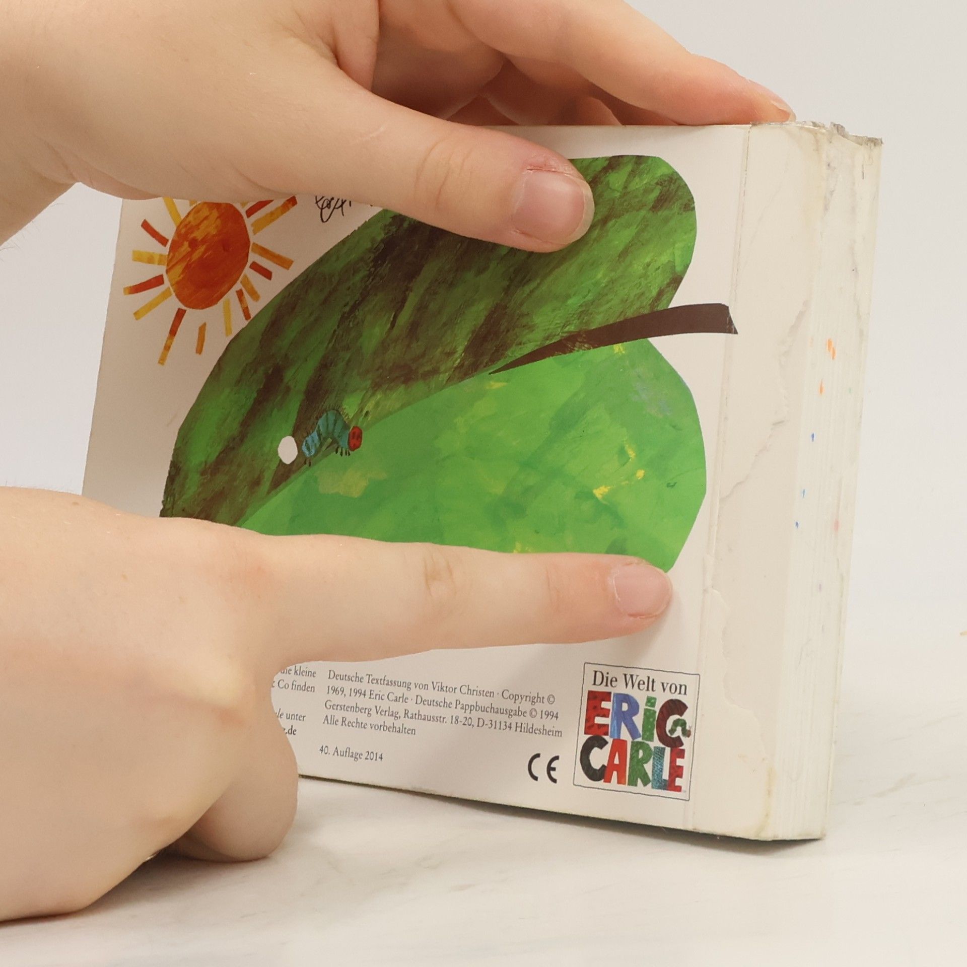 Eric Carle Die kleine Raupe Nimmersatt. Spielbilderbuch