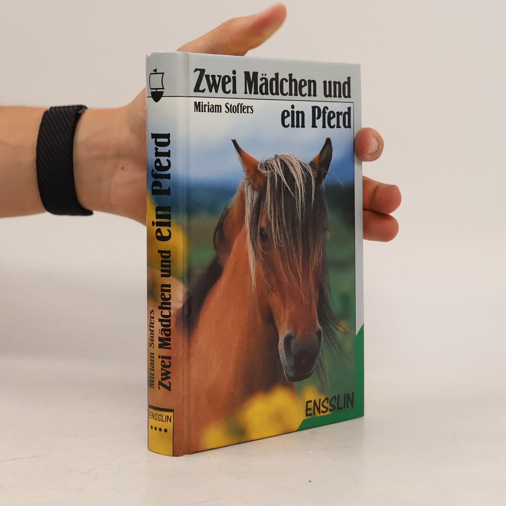 Zwei Mädchen und ein Pferd