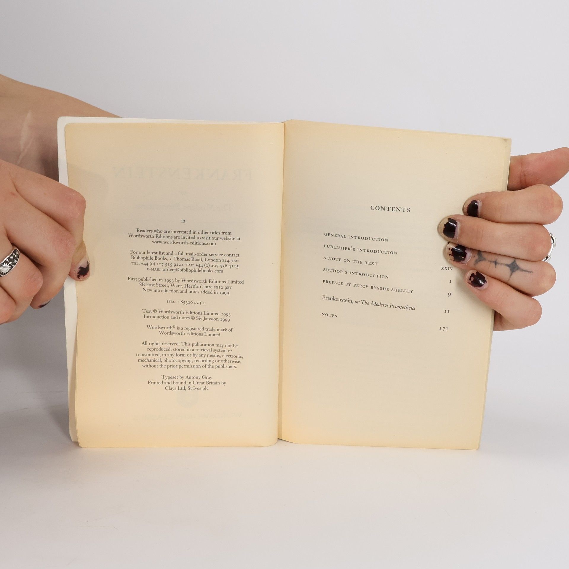 Mary W. Shelley Frankenstein