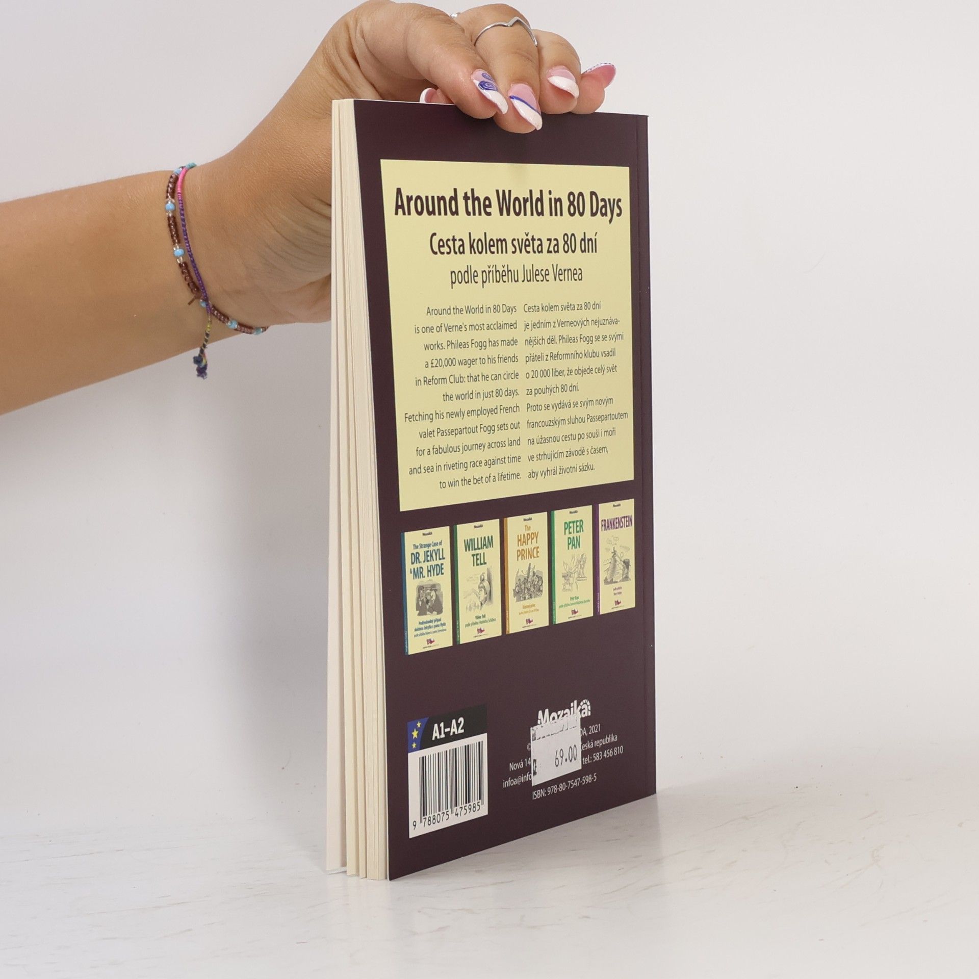Collectif d'auteurs Around the World in 80 Days / Cesta kolem světa za 80 dní A1-A2