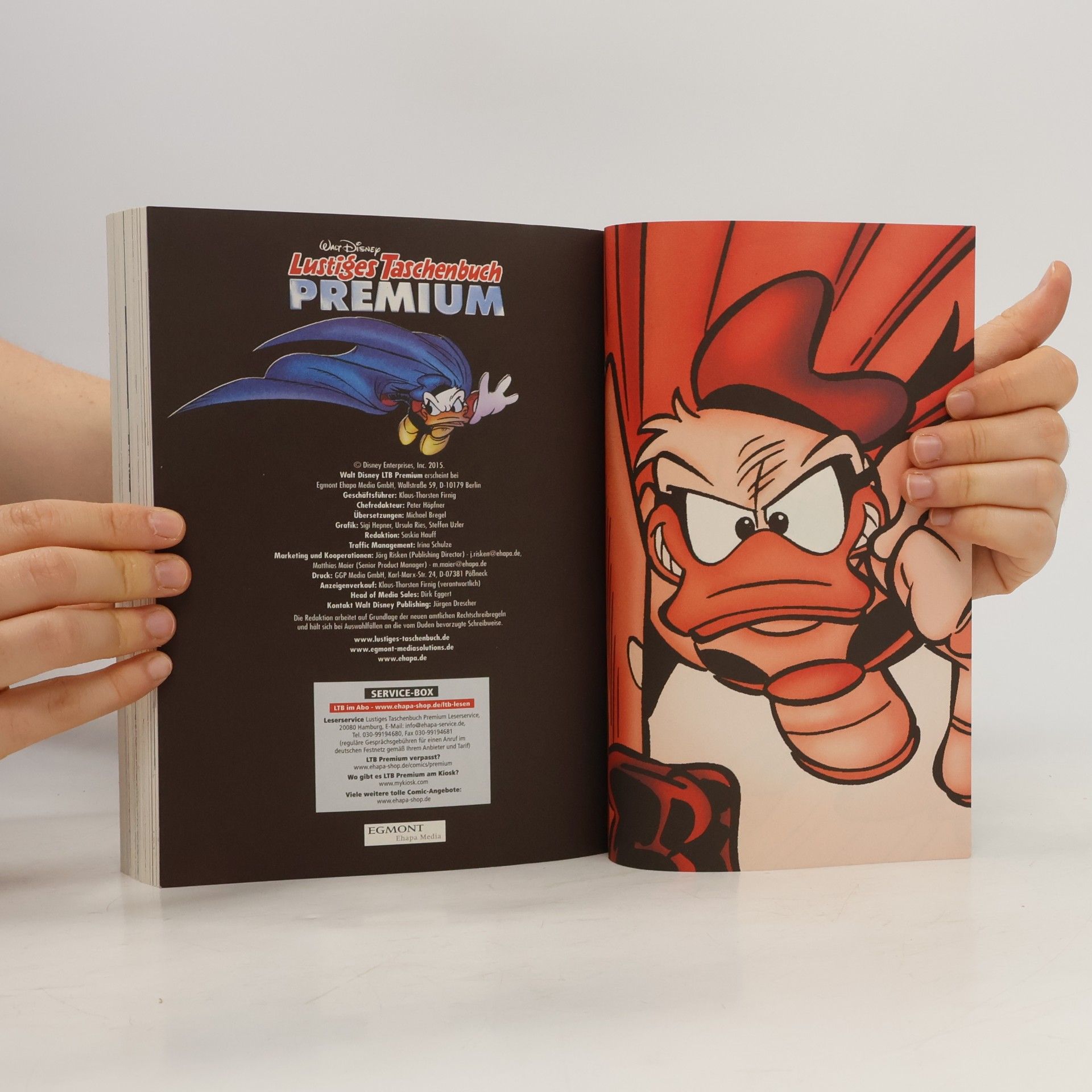 Walt Disney Lustiges Taschenbuch Premium 9. Der neue Phantomias in Aktion
