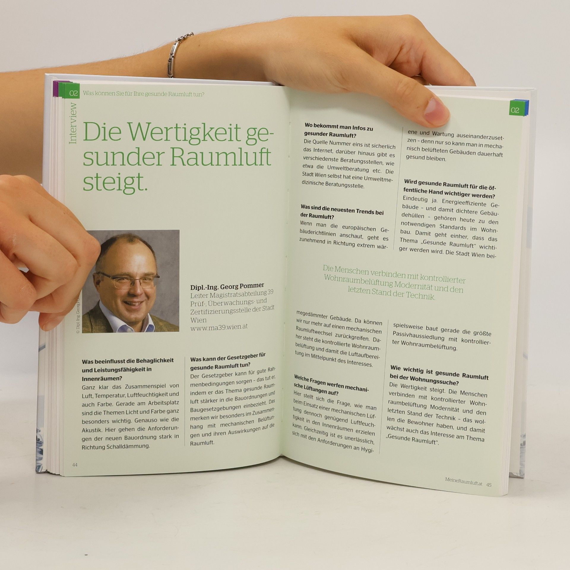 Julia Posch Auf der Suche nach dem Gusenden in der Raumluft