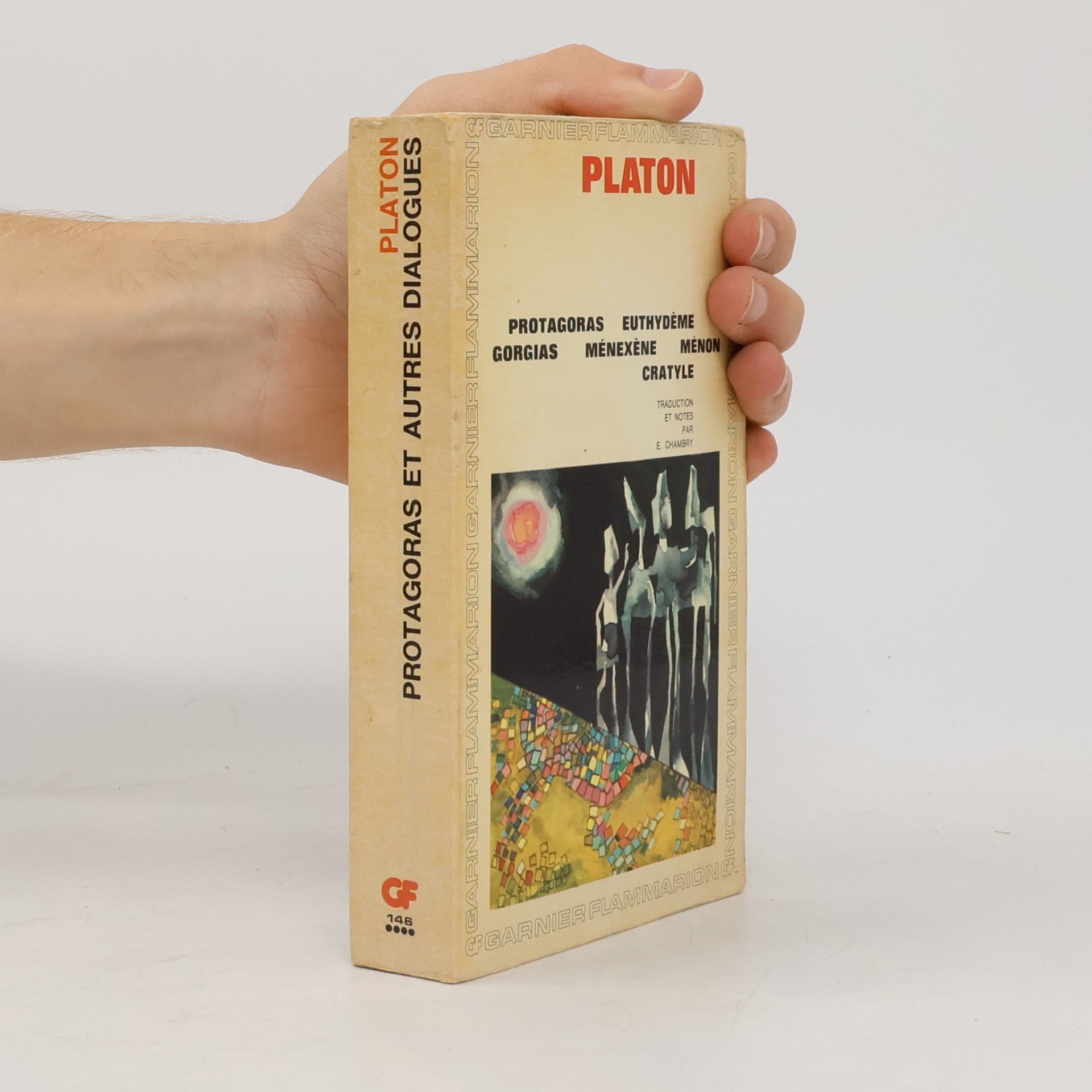 Plato Protagoras et autres dialogue