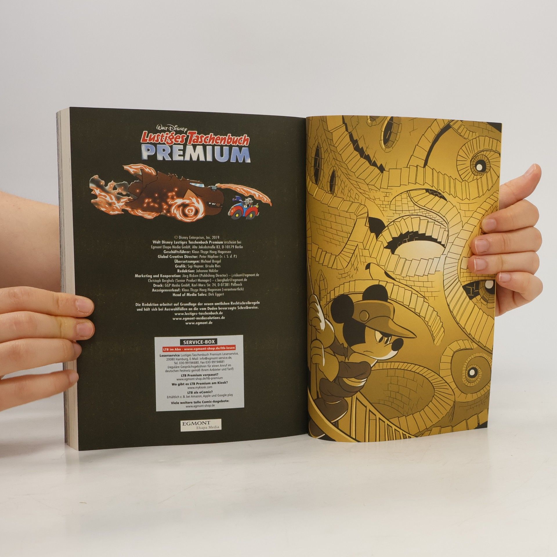 Walt Disney Lustiges Taschenbuch Premium 24: Das Rennen durch die Elemente