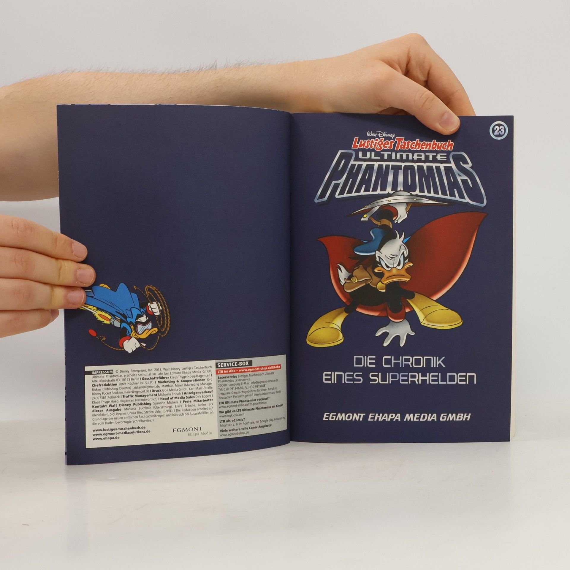 Walt Disney Lustiges Taschenbuch Ultimate Phantomias 23