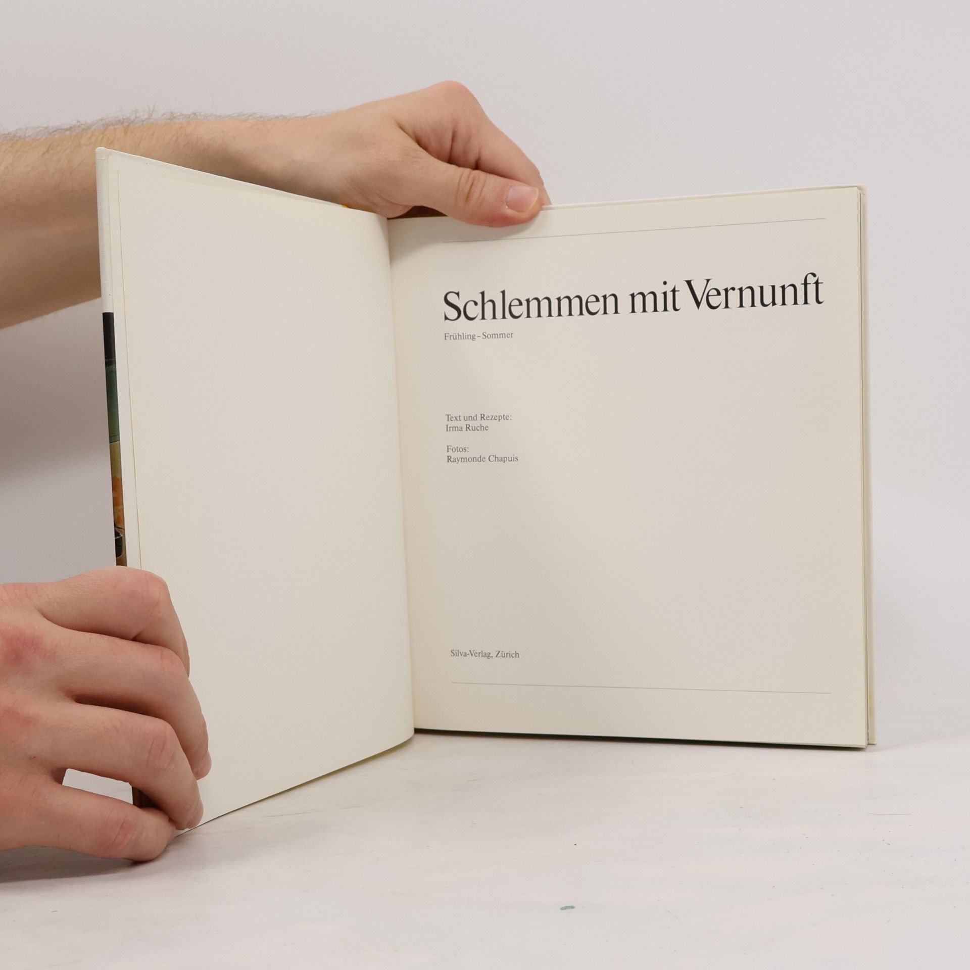 Autorenkollektiv Schlemmen mit Vernunft 1. Frühling/Sommer