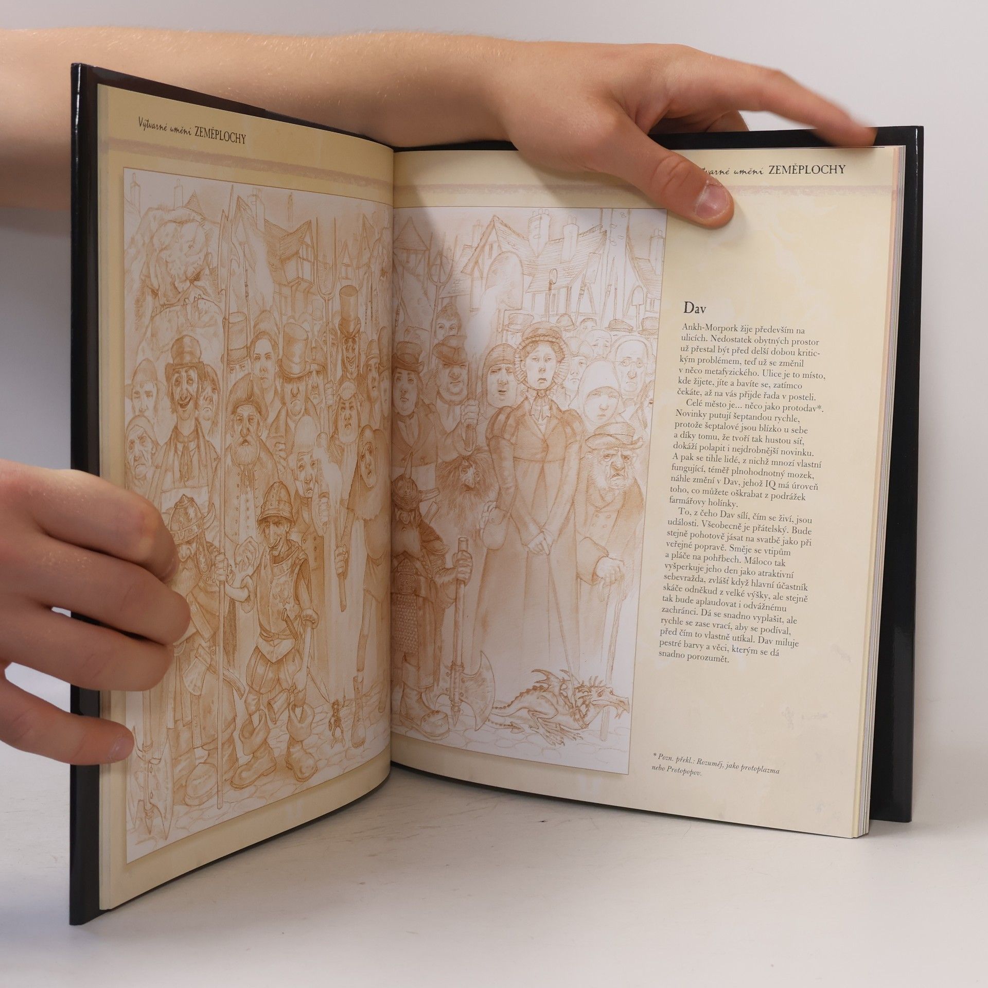 Terry Pratchett Výtvarné umění Zeměplochy