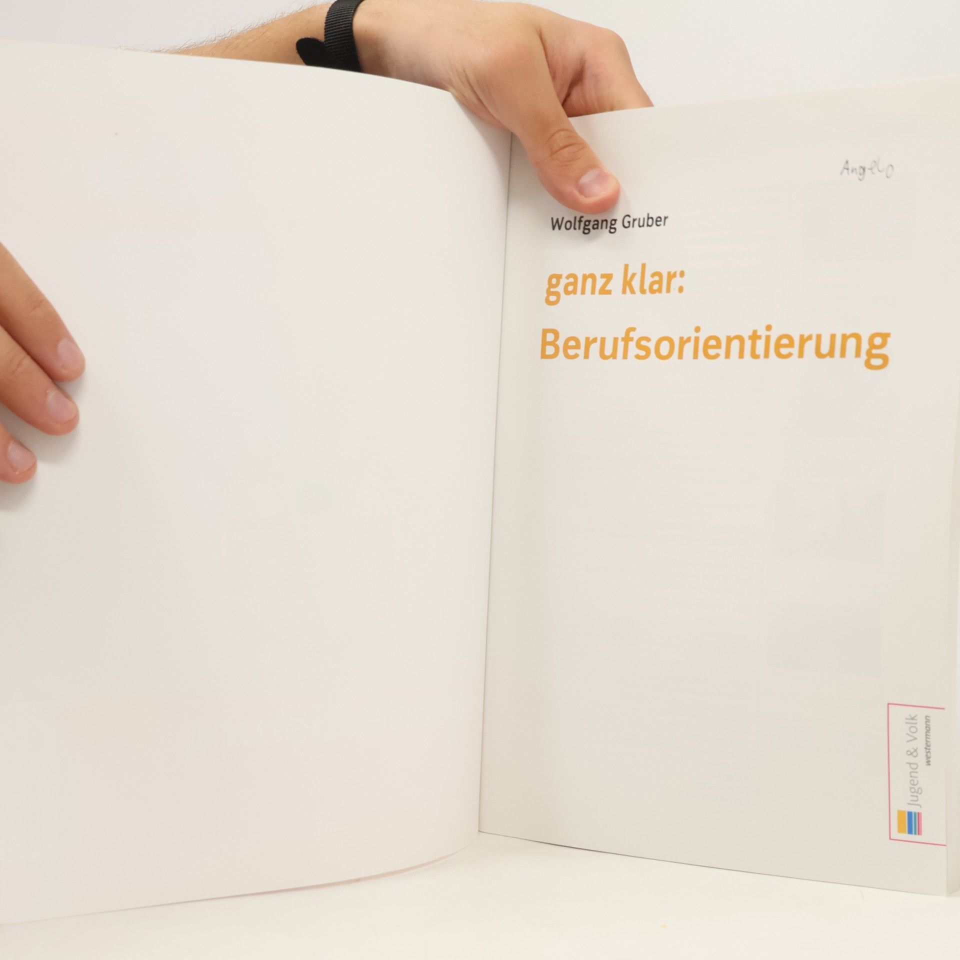 Wolfgang Gruber Ganz klar: Berufsorientierung