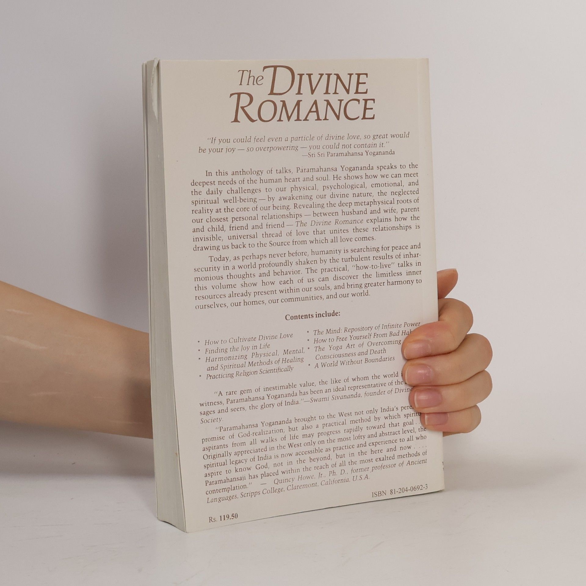 Yogananda The Divine Romance