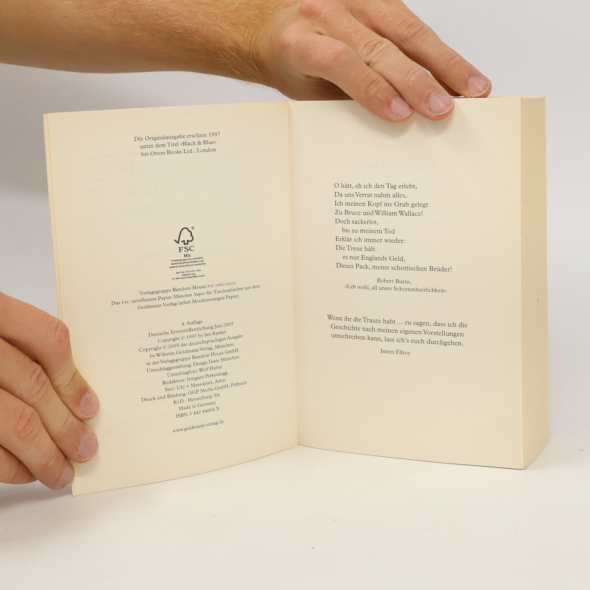 Ian Rankin Das Souvenir des Mörders