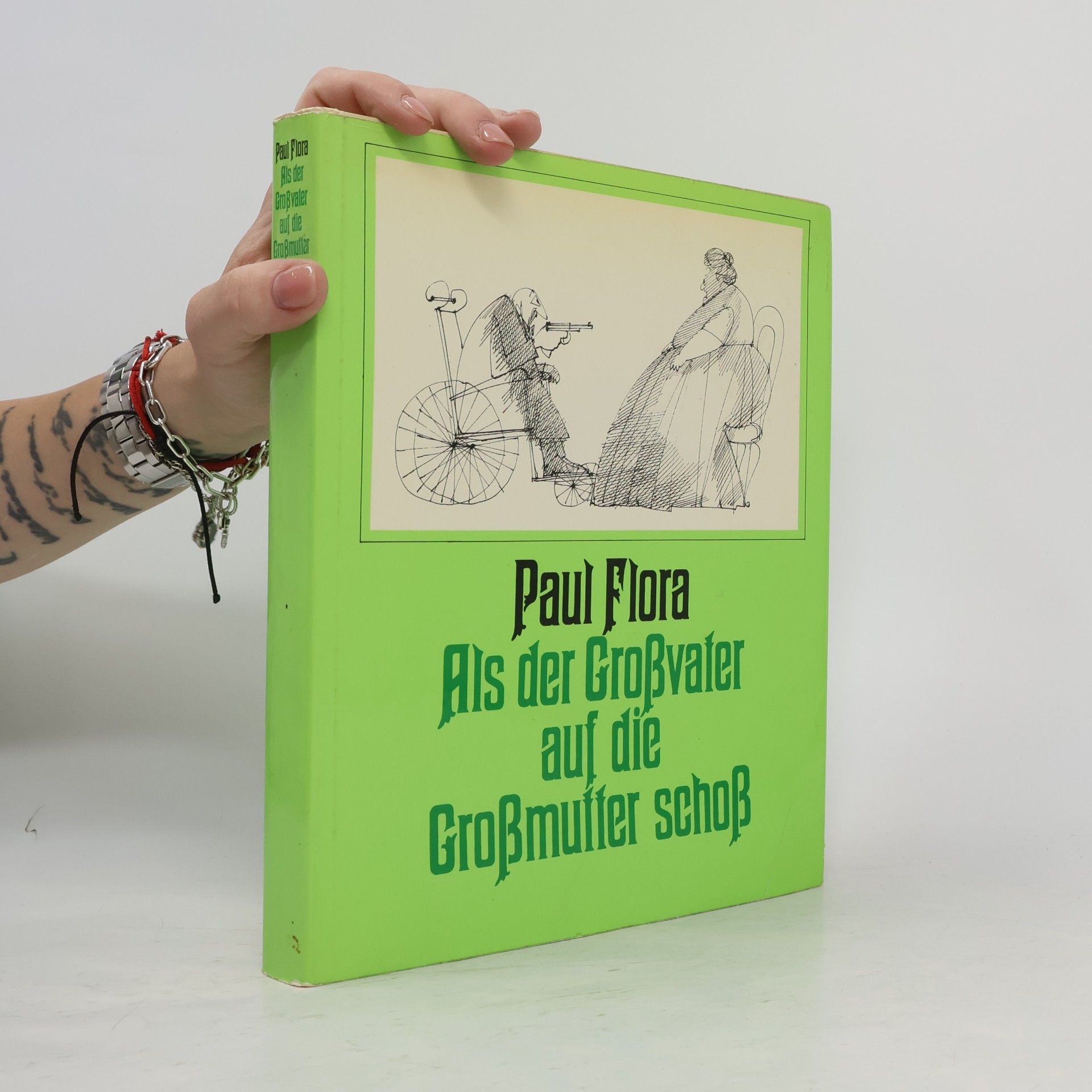 Paul Flora Als der Großvater auf die Großmutter schoß