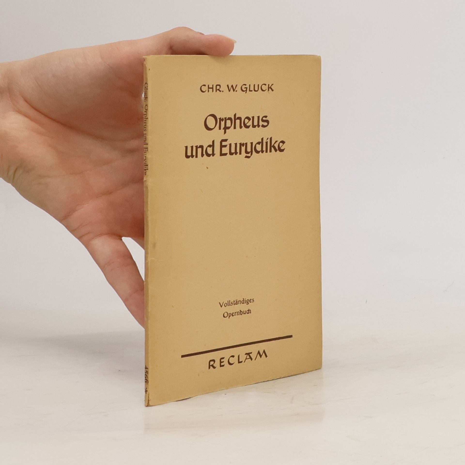Ch. W. Gluck Orpheus und Eurydike
