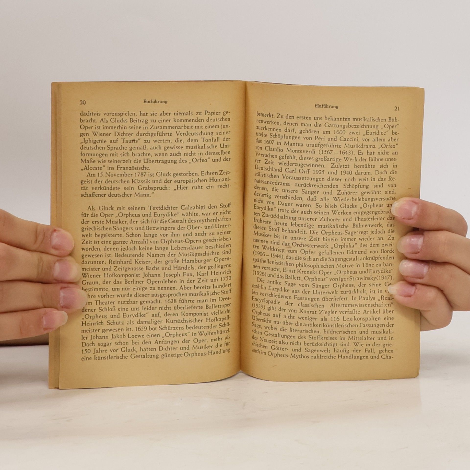 Ch. W. Gluck Orpheus und Eurydike