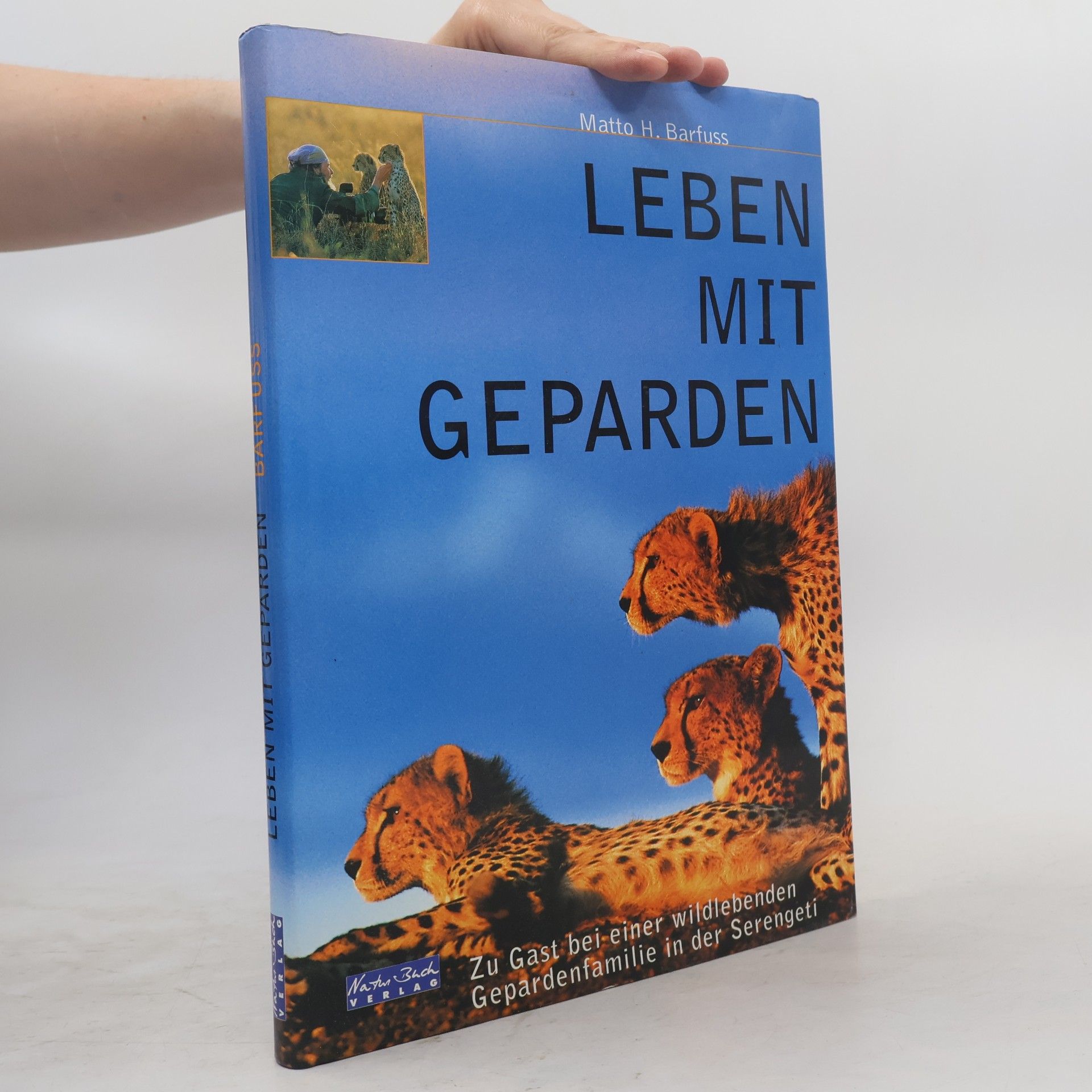 Matto Barfuss Leben mit Geparden