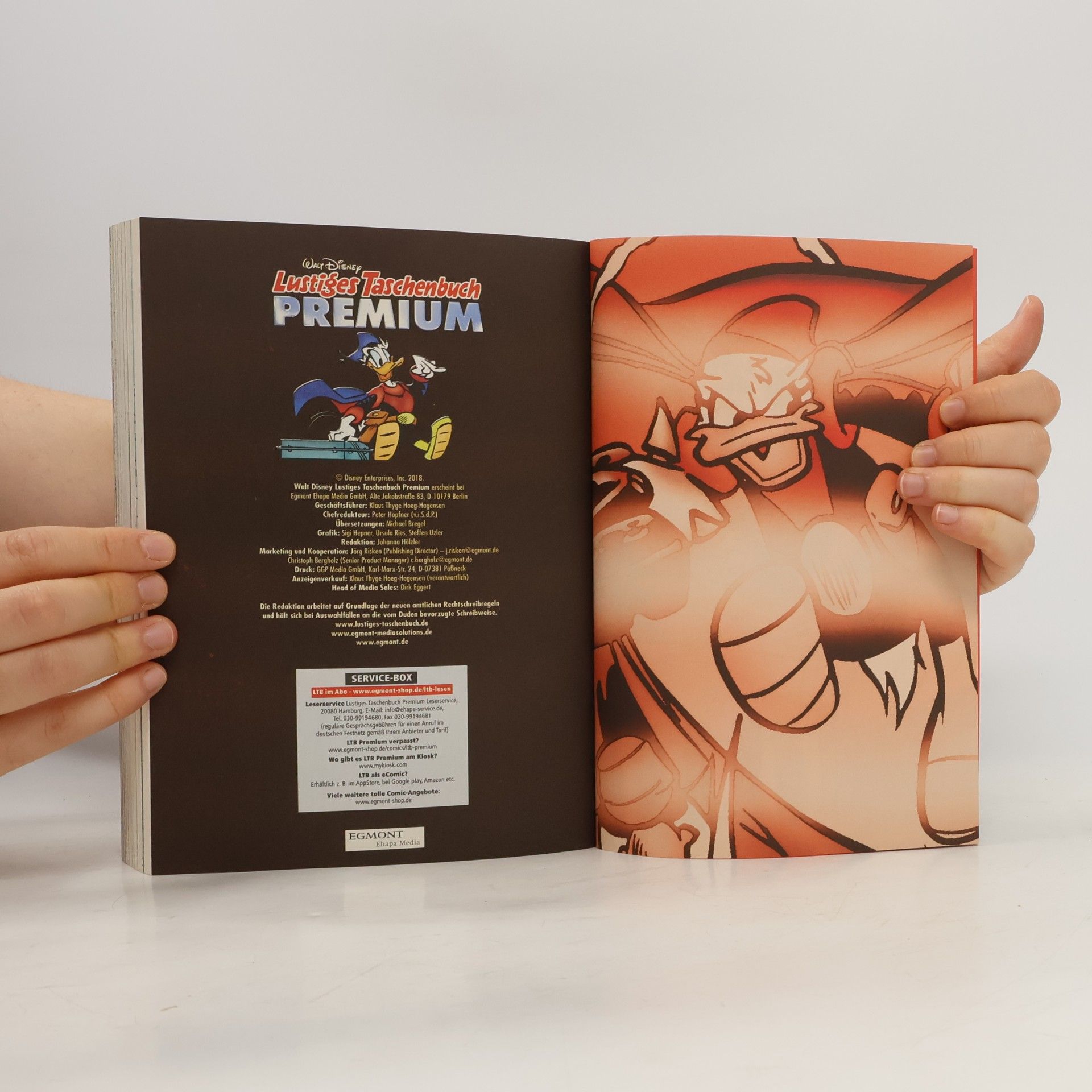 Walt Disney Lustiges Taschenbuch Premium 20. Der neue Phantomias im Nebel