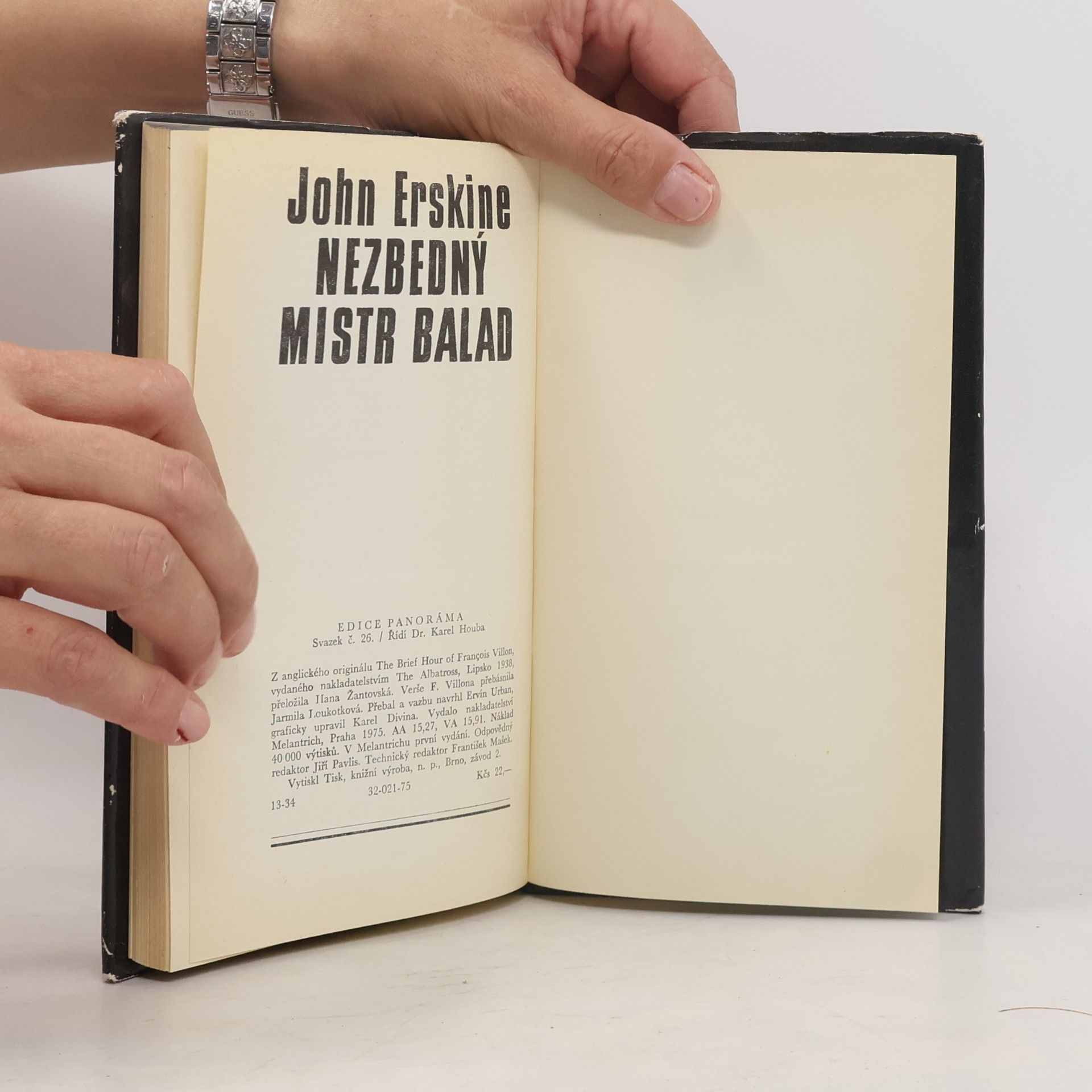 John Erskine Nezbedný mistr balad