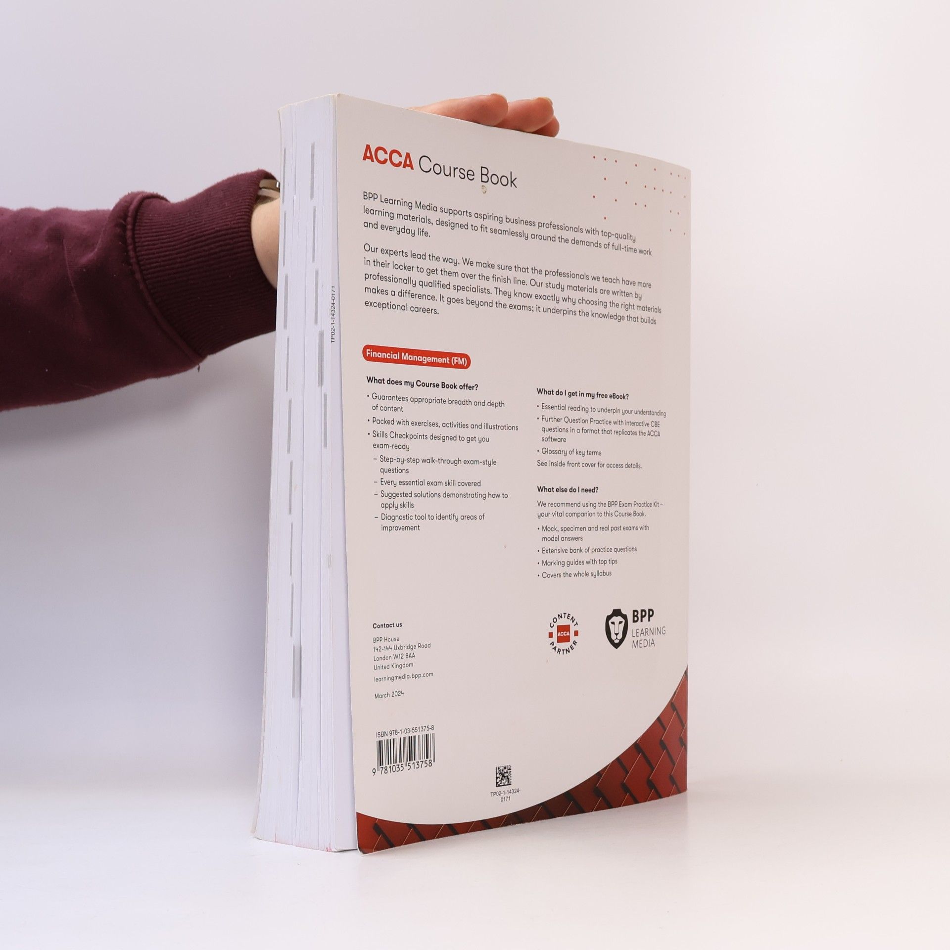 BPP Learning Media ACCA Financial Management
