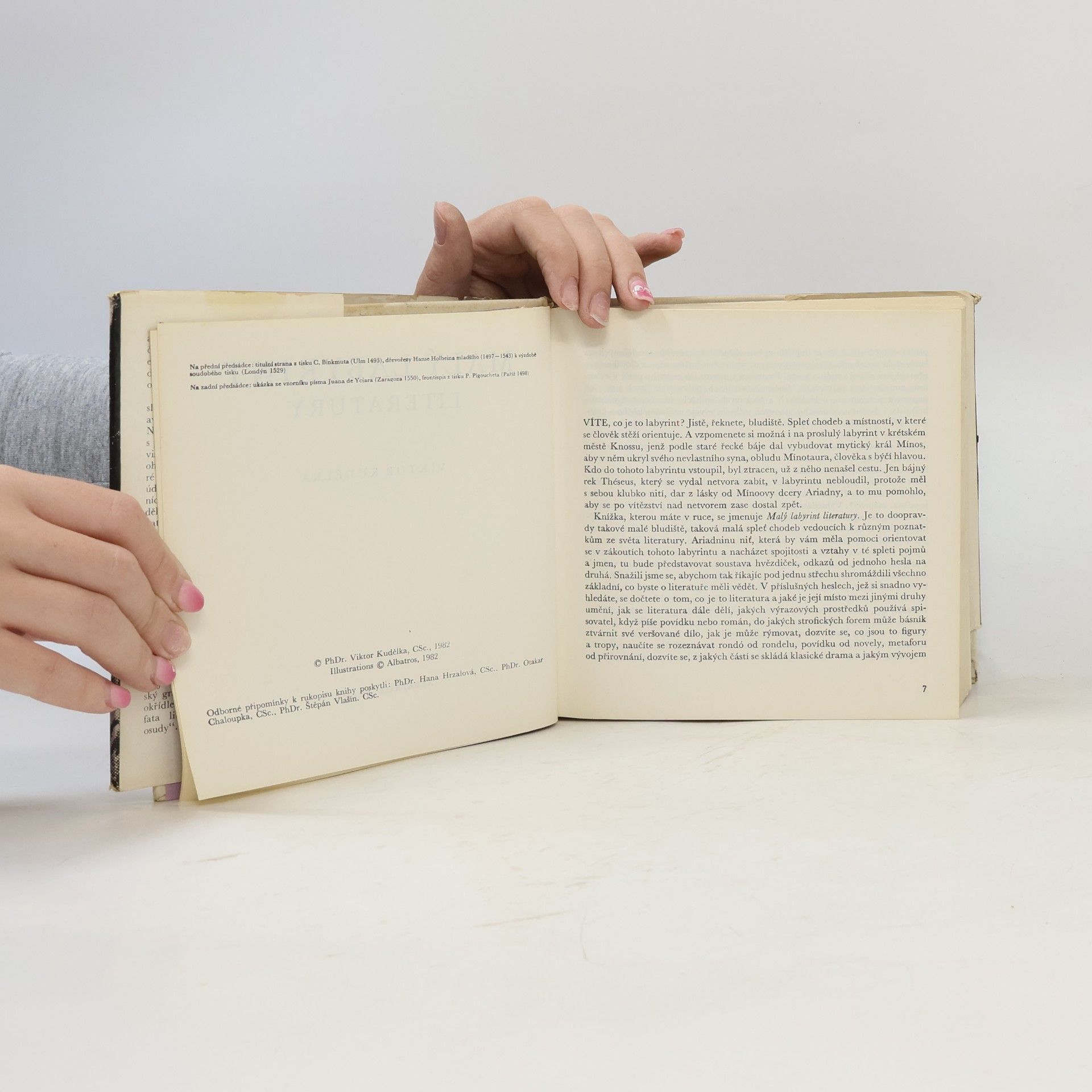 Viktor Kudělka Malý labyrint literatury