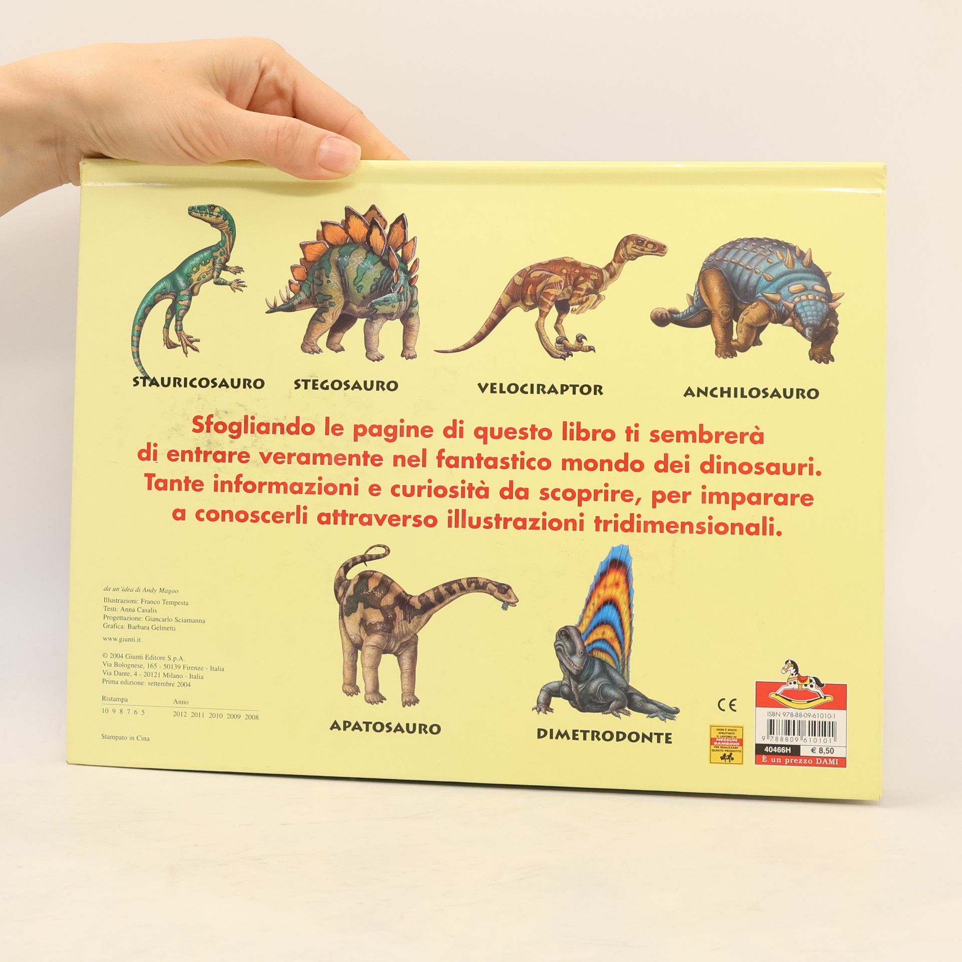 Anna Casalis Maxi libri a tre dimensioni: Dinosauri