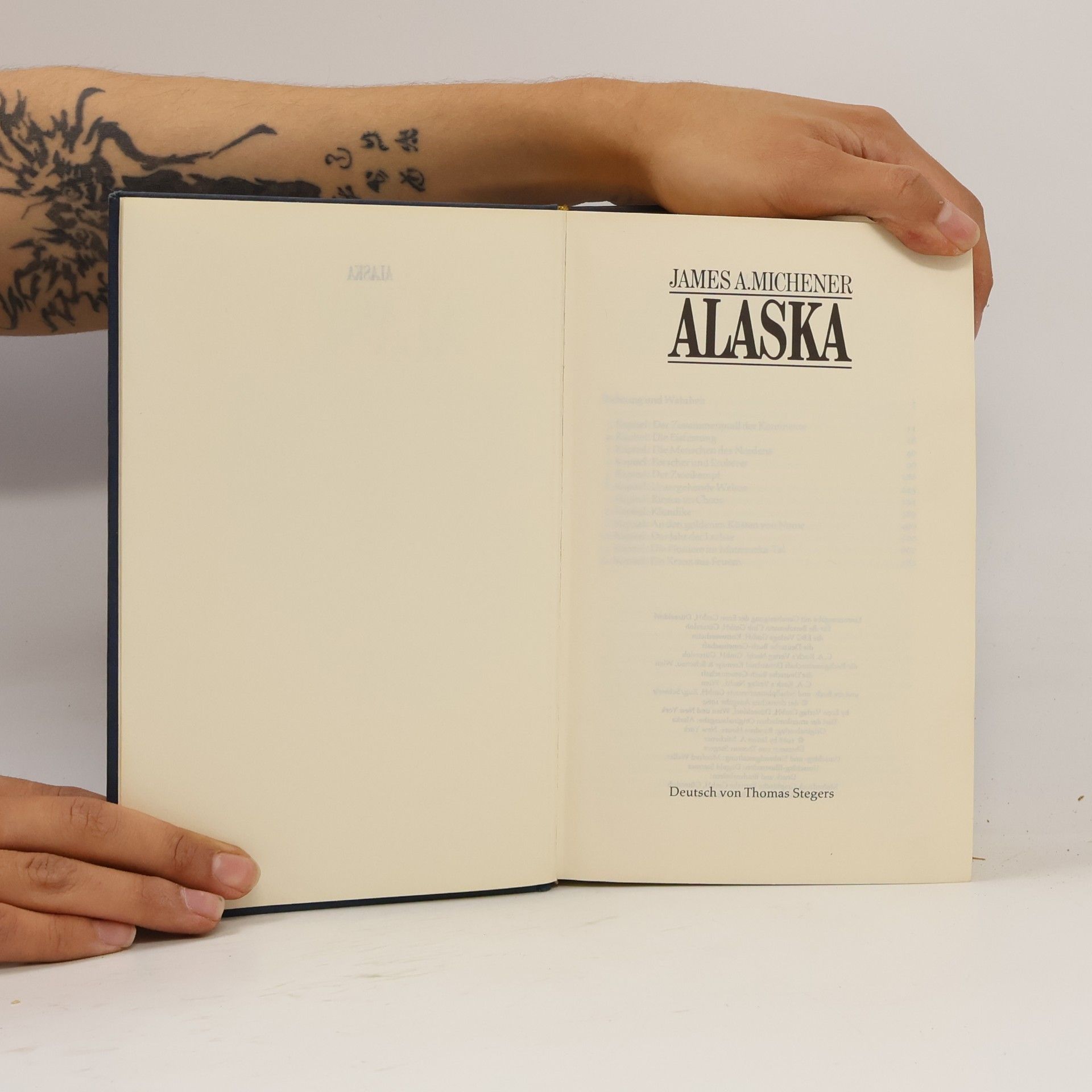 James Albert Michener Alaska