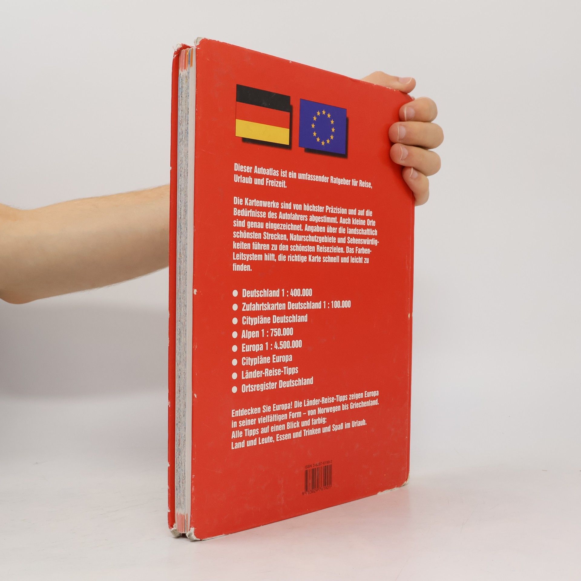 Auto-Atlas 2002 Deutschland und Europa